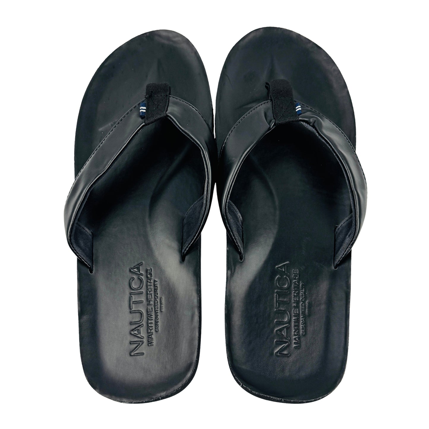 Nautica Men's Black EVA Slippers (Size 46/46.5)