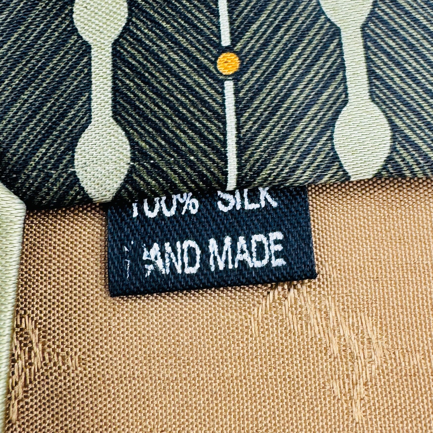 Yves Saint Laurent Dark Green 'Diagonal Stripes' Tie (Size Regular)