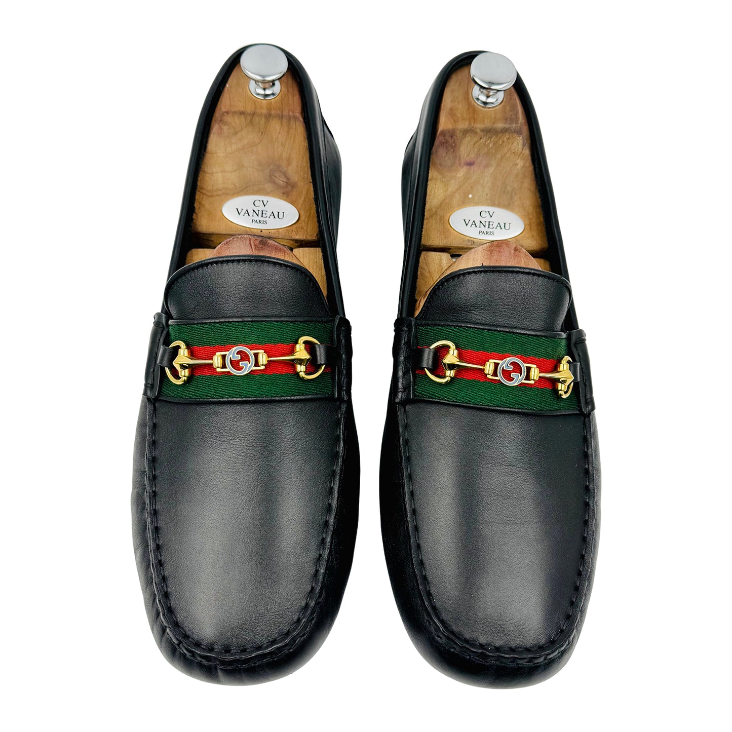 Gucci Men's Ayrton Black Loafers (Size 46) - 624698 04Z