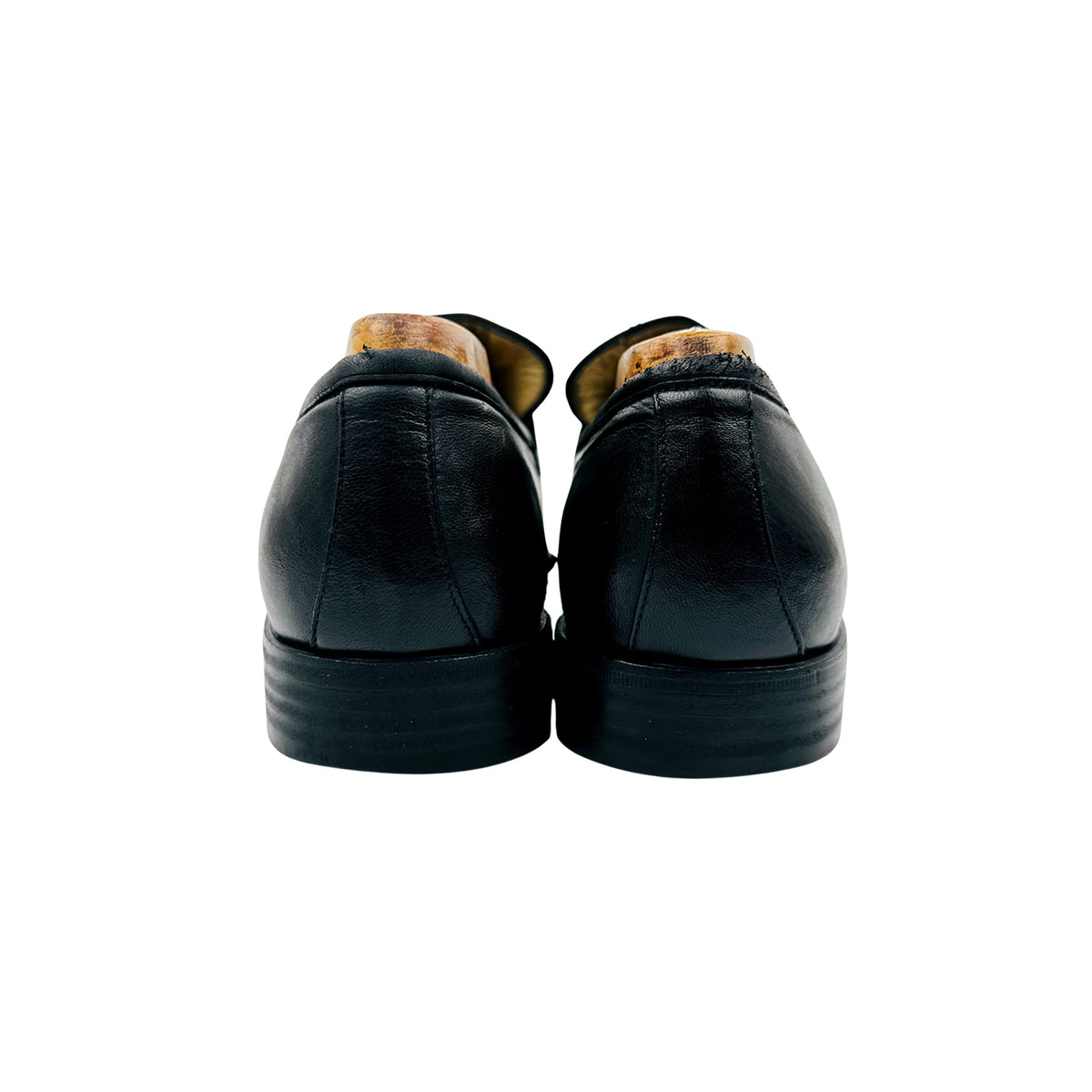 Bally Royal Style Flex Black Leather Tassel Loafers (Size 42)