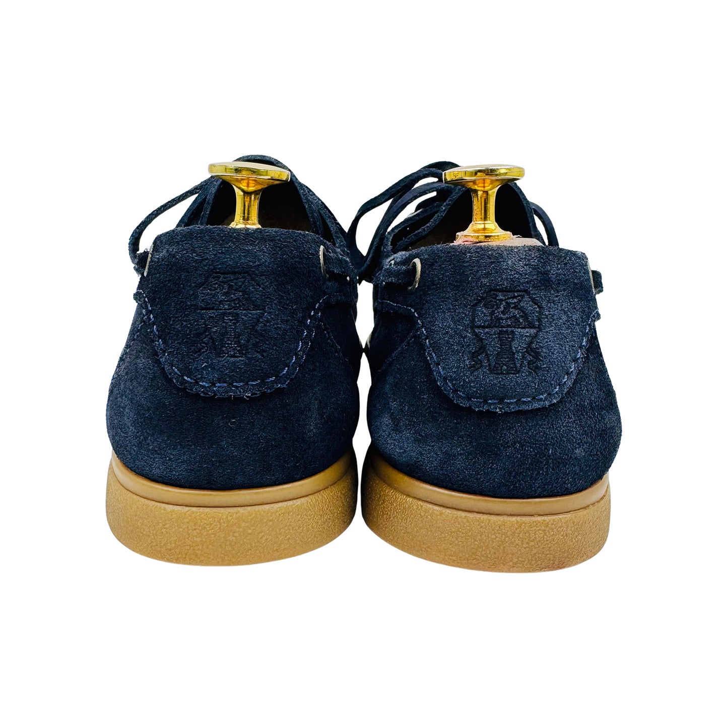 Brunello Cucinelli Men's Navy Boat Shoes (Size 42.5)