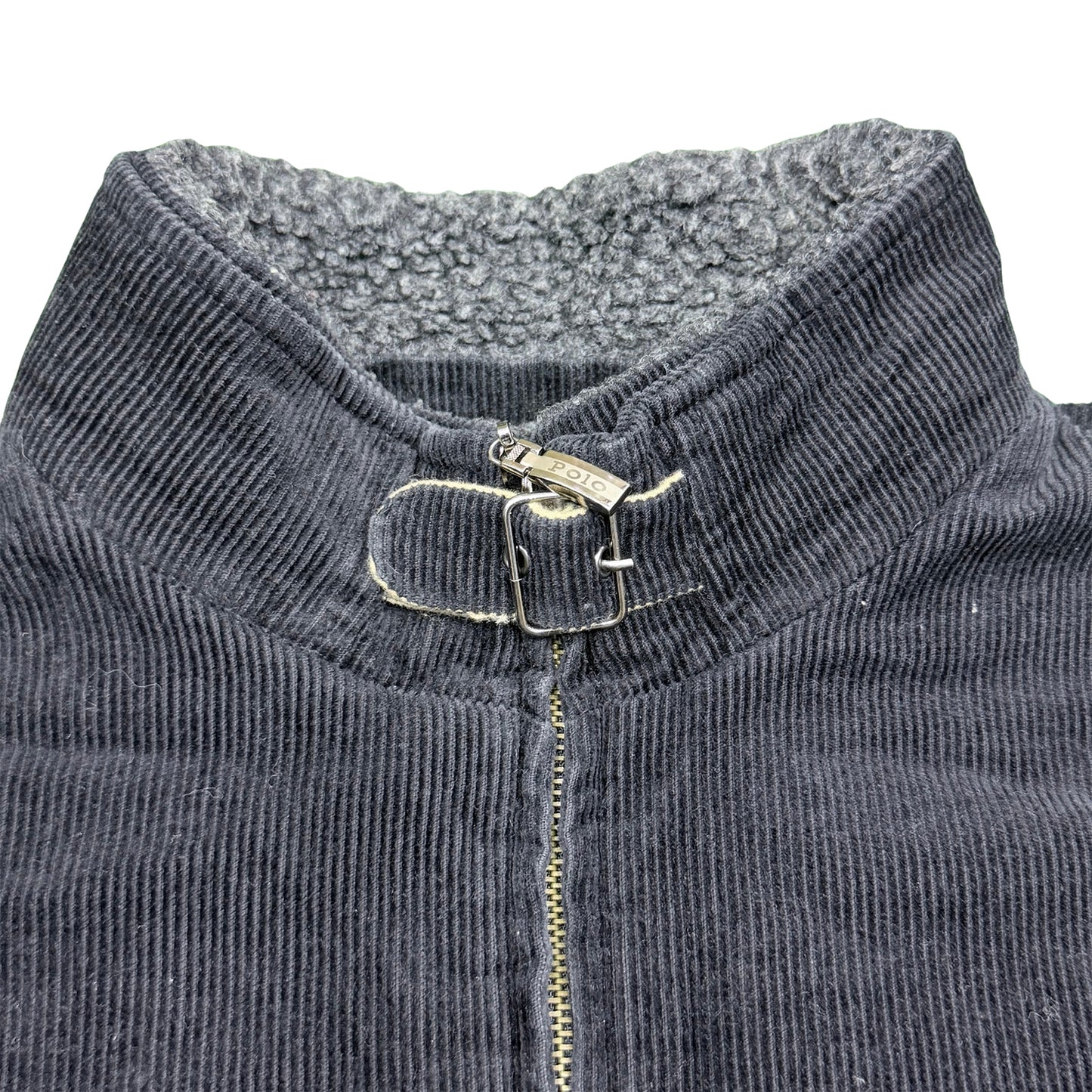 Polo Ralph Lauren Dark Navy Zip Jacket (Size Large)