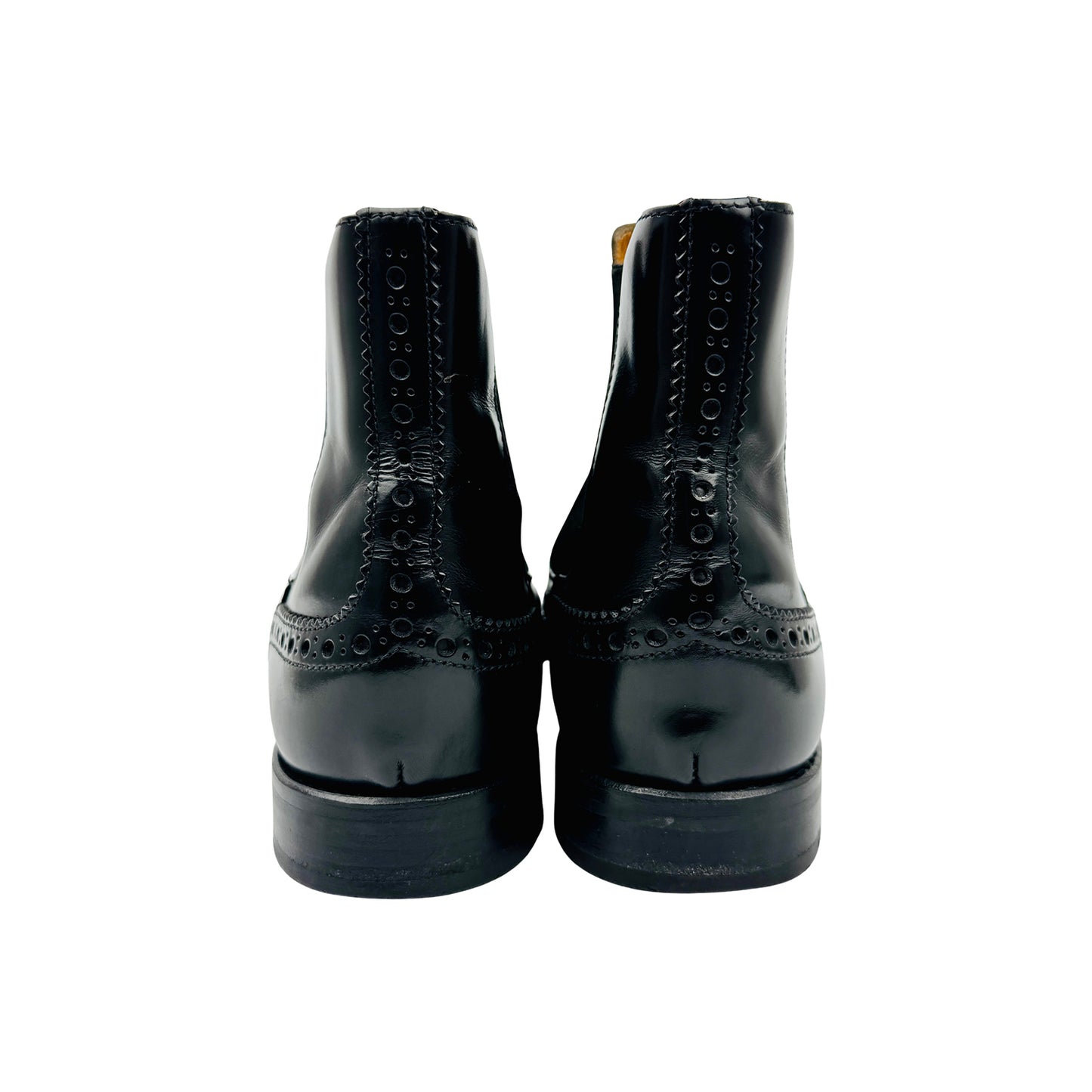 Church's Black Ketsby Brogue Chelsea Boots (Size 38/38.5)
