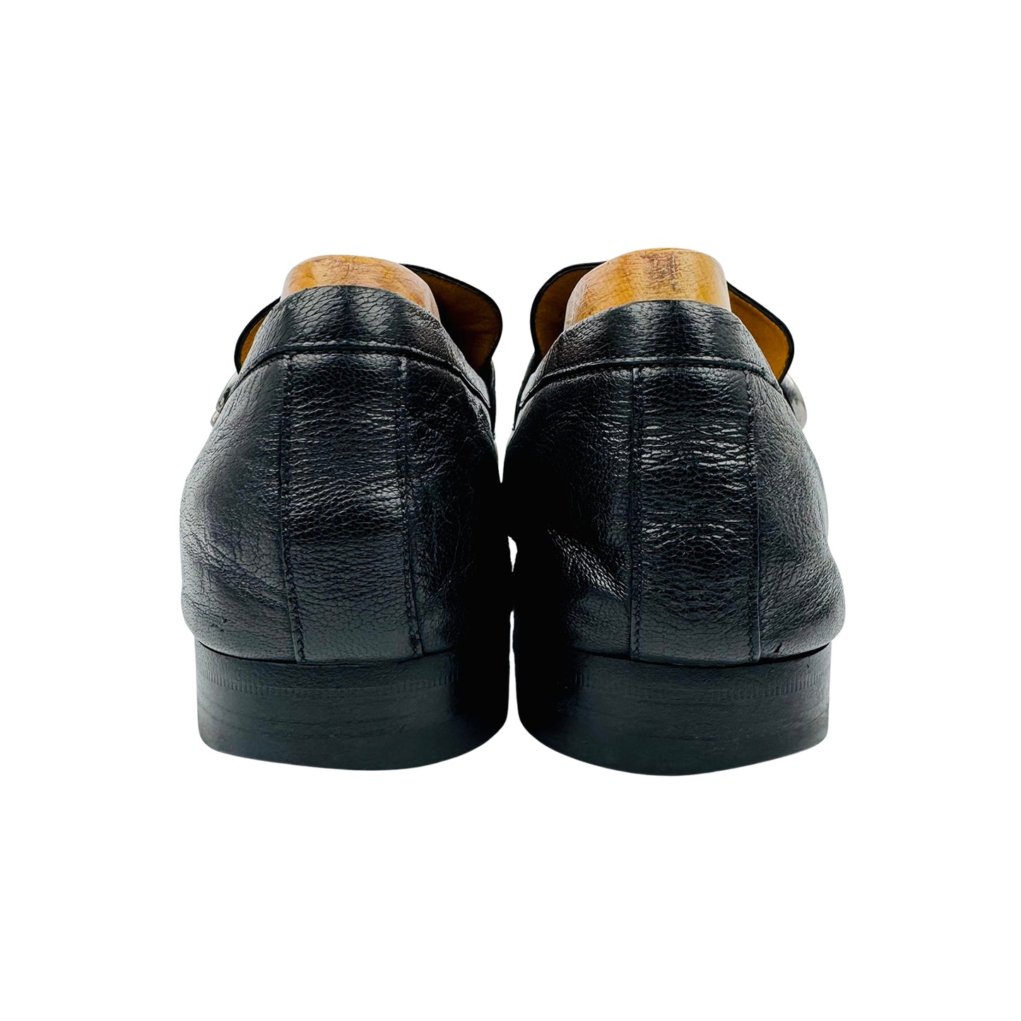 Gucci Men's Donnie Black Leather Loafers (Size 43.5)