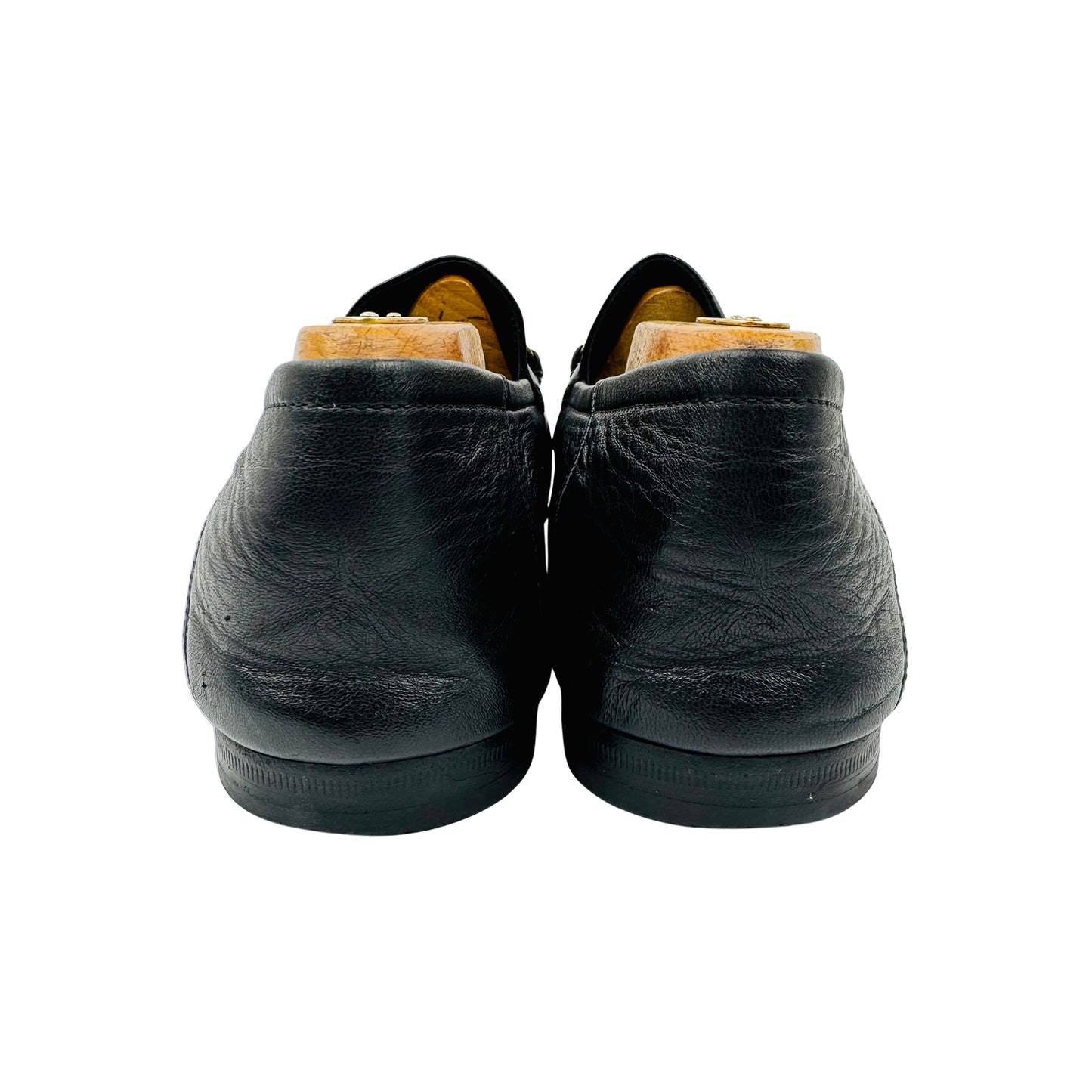 Gucci Men's Jordaan Black Leather Loafers (Size 43.5)