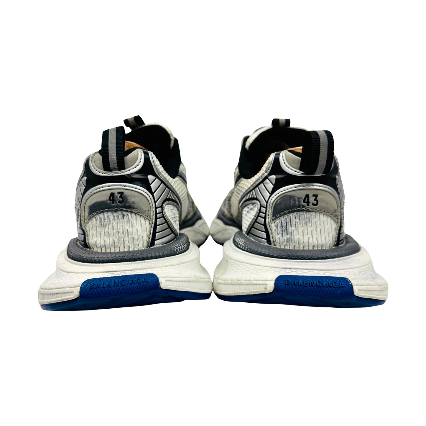 Balenciaga Men's 3XL 'White Blue' Shoes (Size 43)