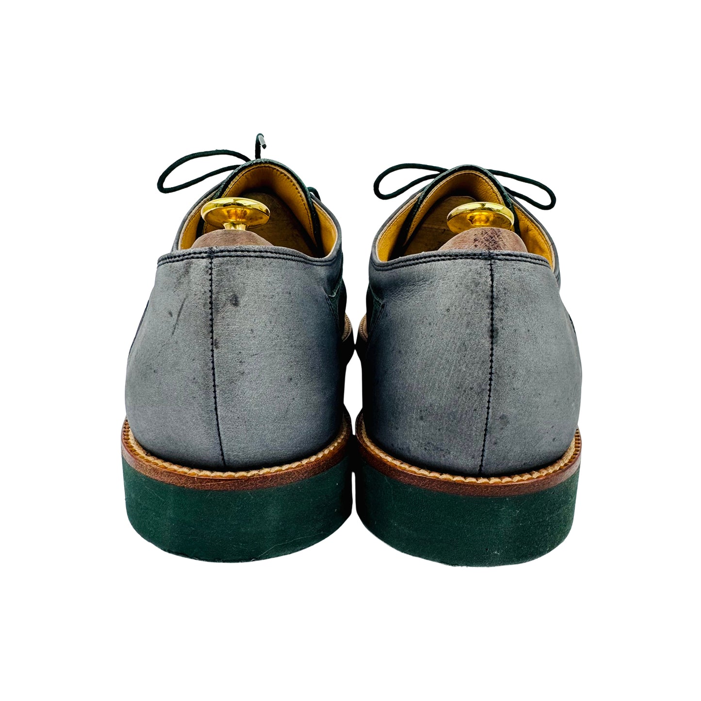 Bally Men's Suede Leather Derby Shoes (Size 43.5)