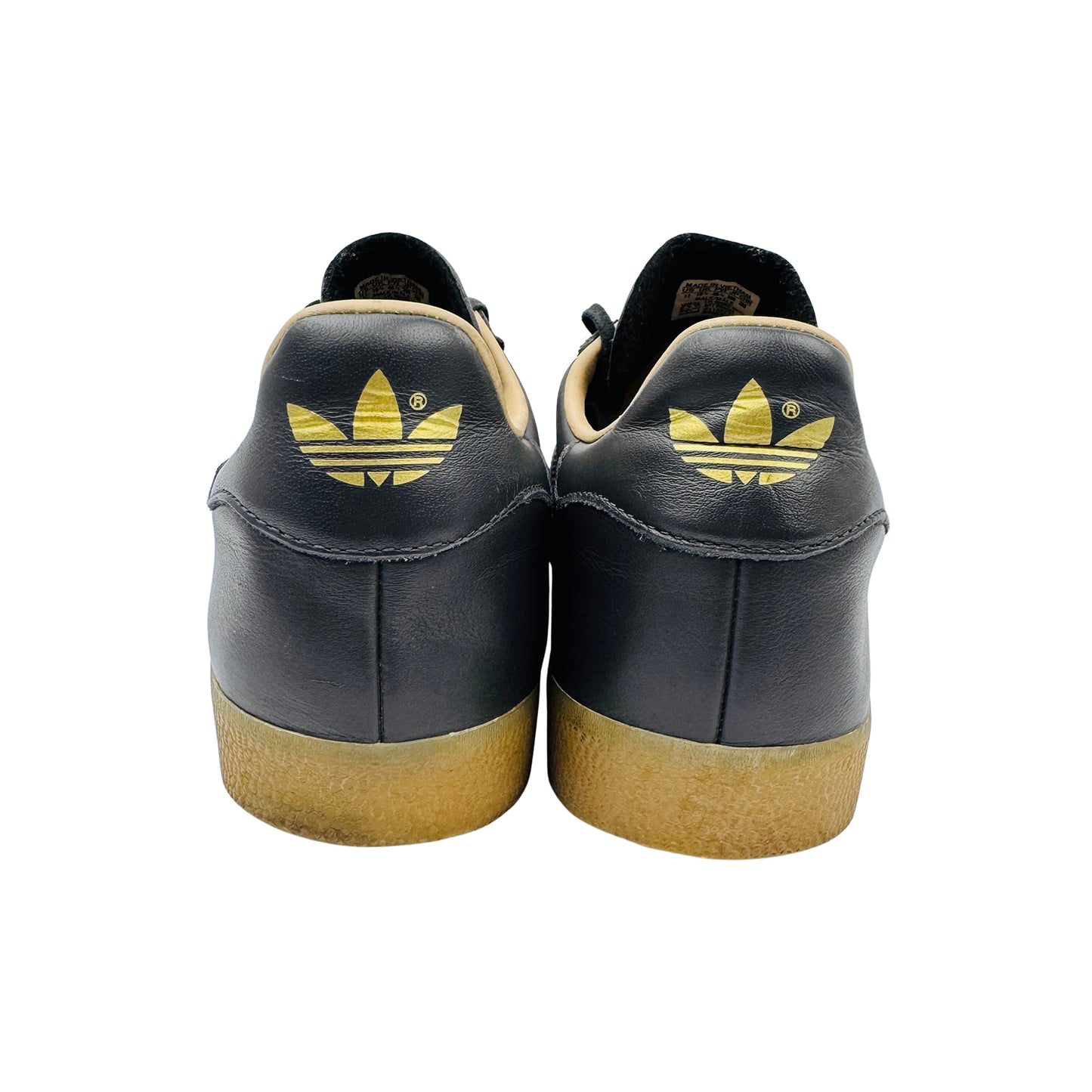 Adidas Gazelle 'Utility Black' Leather Sneakers (Size 45.5) - BB5504