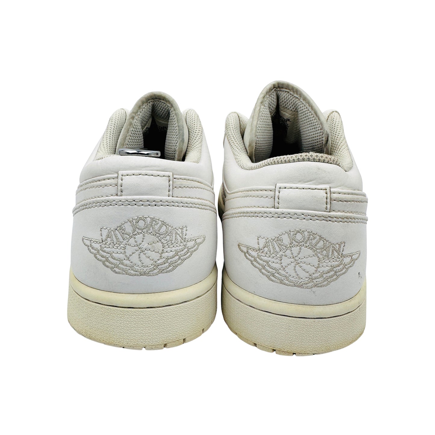 Nike Air Jordan 1 Low 'Triple White' Sneakers (Size 45.5) - 553558-136