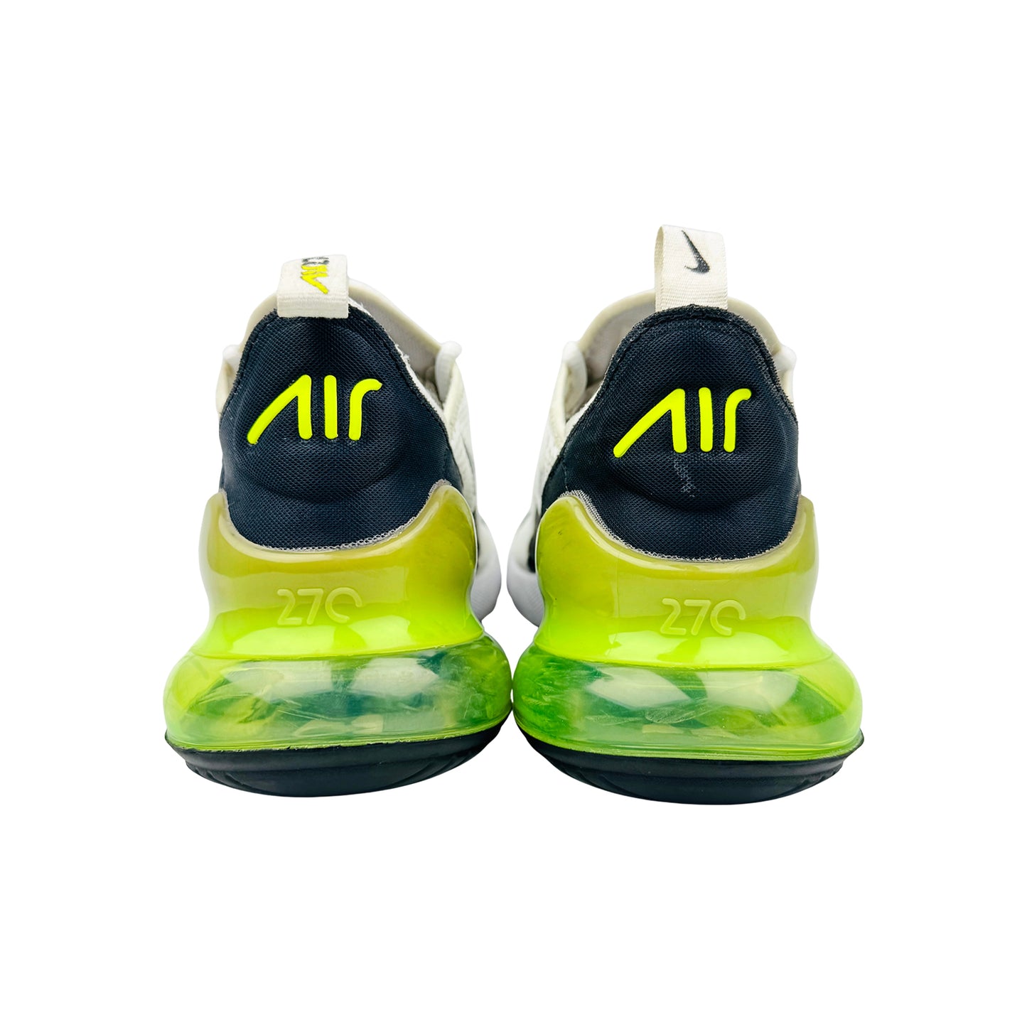 Nike Air Max 270 'White Black Volt' Shoes (Size 41) - DC0957-100