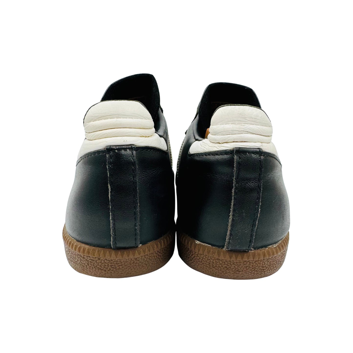 Adidas Samba Black Leather Sneakers (Size 43.5) - 019000