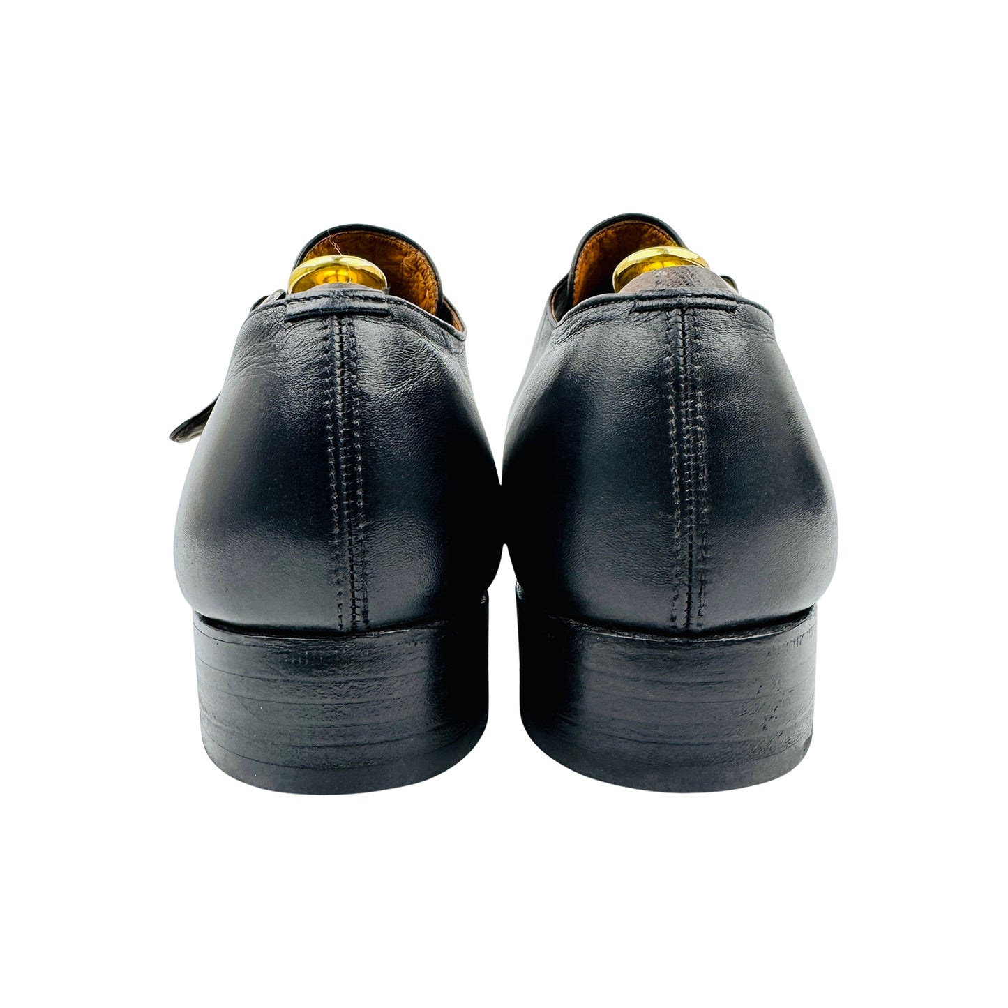 Church's Men's Single Strap Black Leather Loafers (Size 43/43.5)