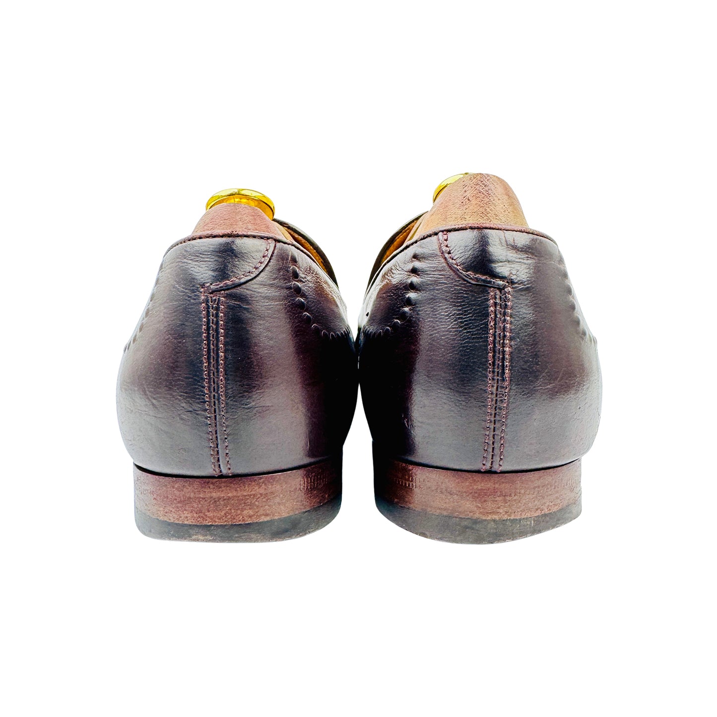 Gucci Nagoya Brown Loafers (Size 43/43.5) - 322470