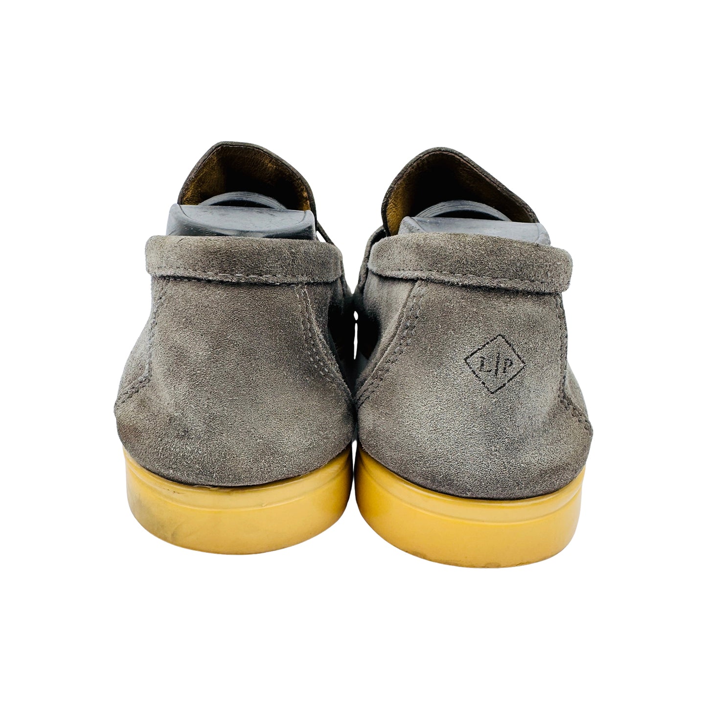 Loro Piana Summer Walk Grey Loafers (Size 41/41.5) - 43182