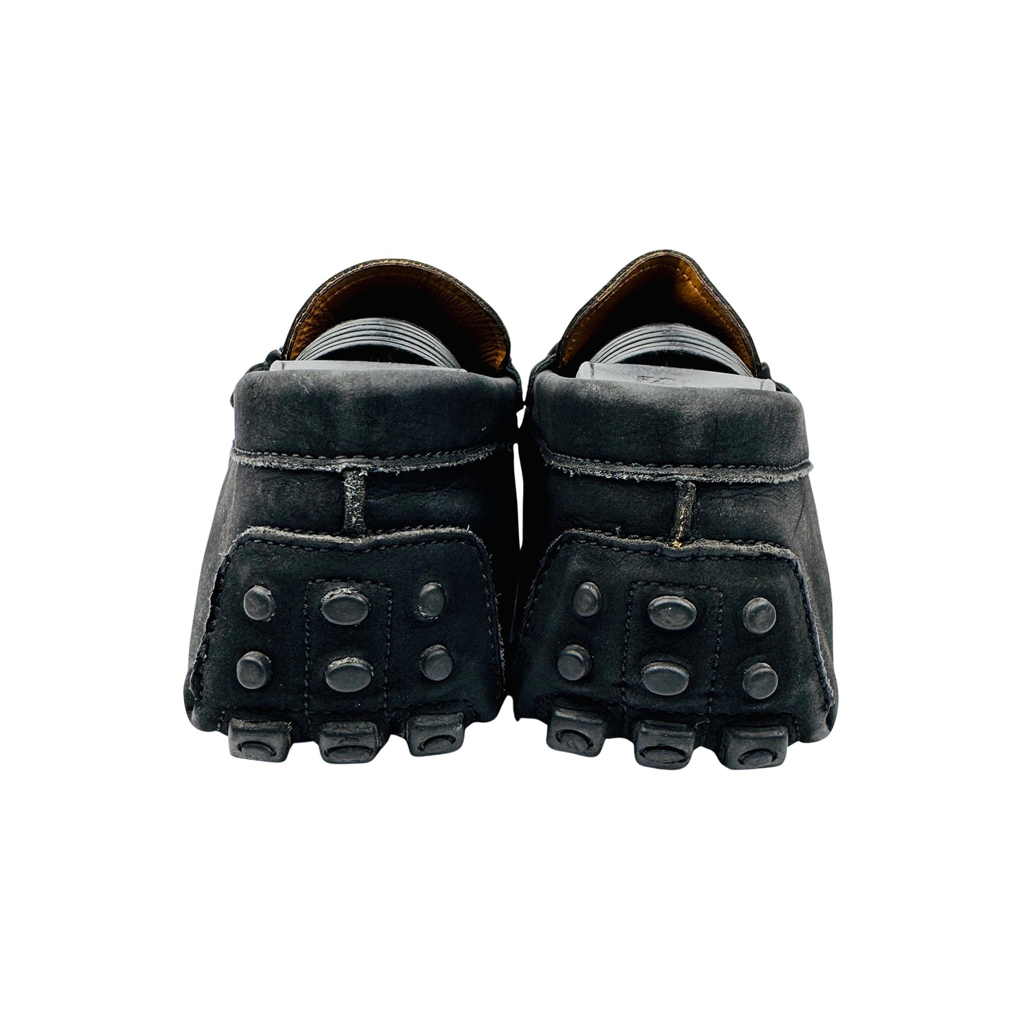 Tod's Gommino Driving Black Suede Loafers (Size 40.5/41)