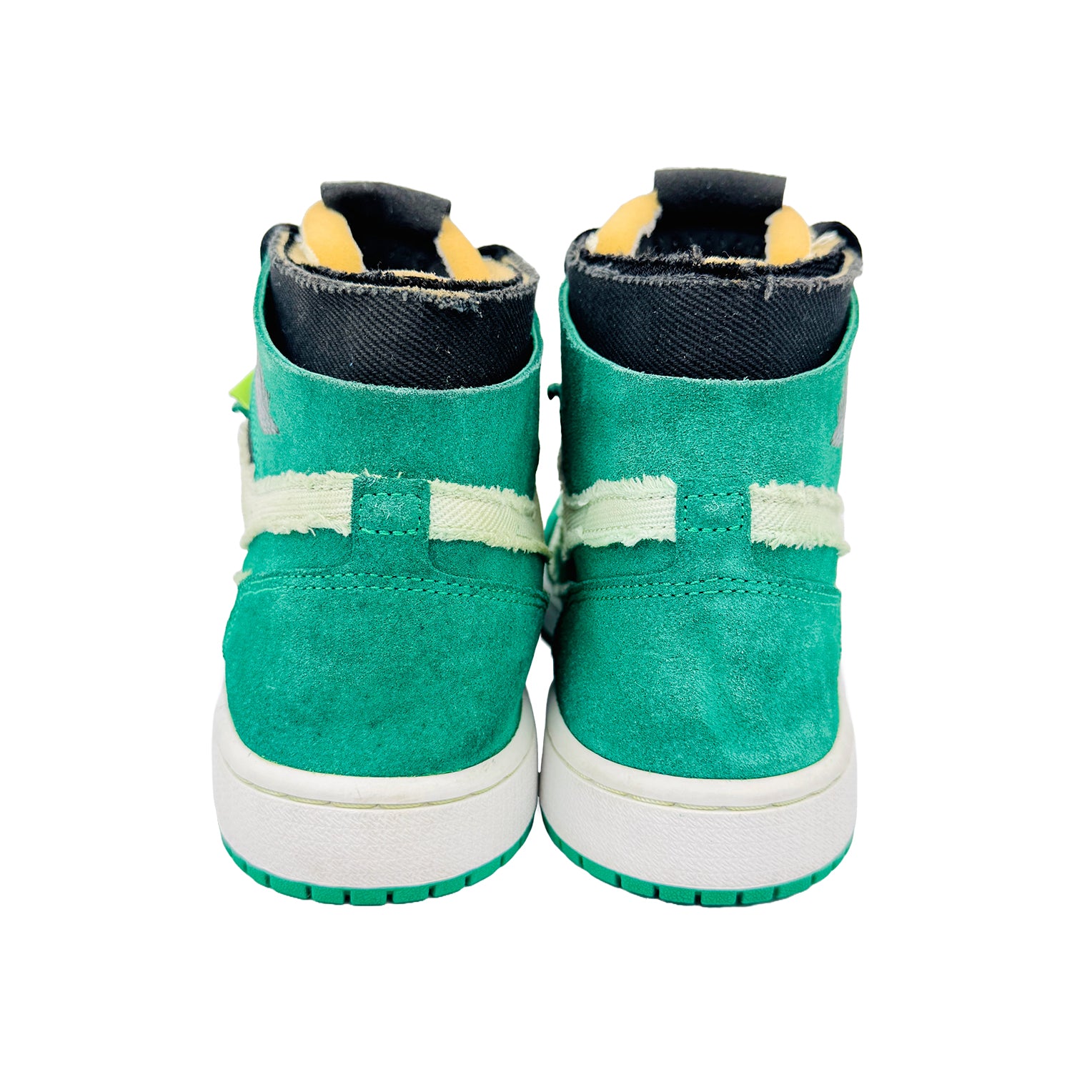Back Side image of Nike Men's Air Jordan 1 High Zoom CMFT Sneakers (Size 40.5) - CT0978-300