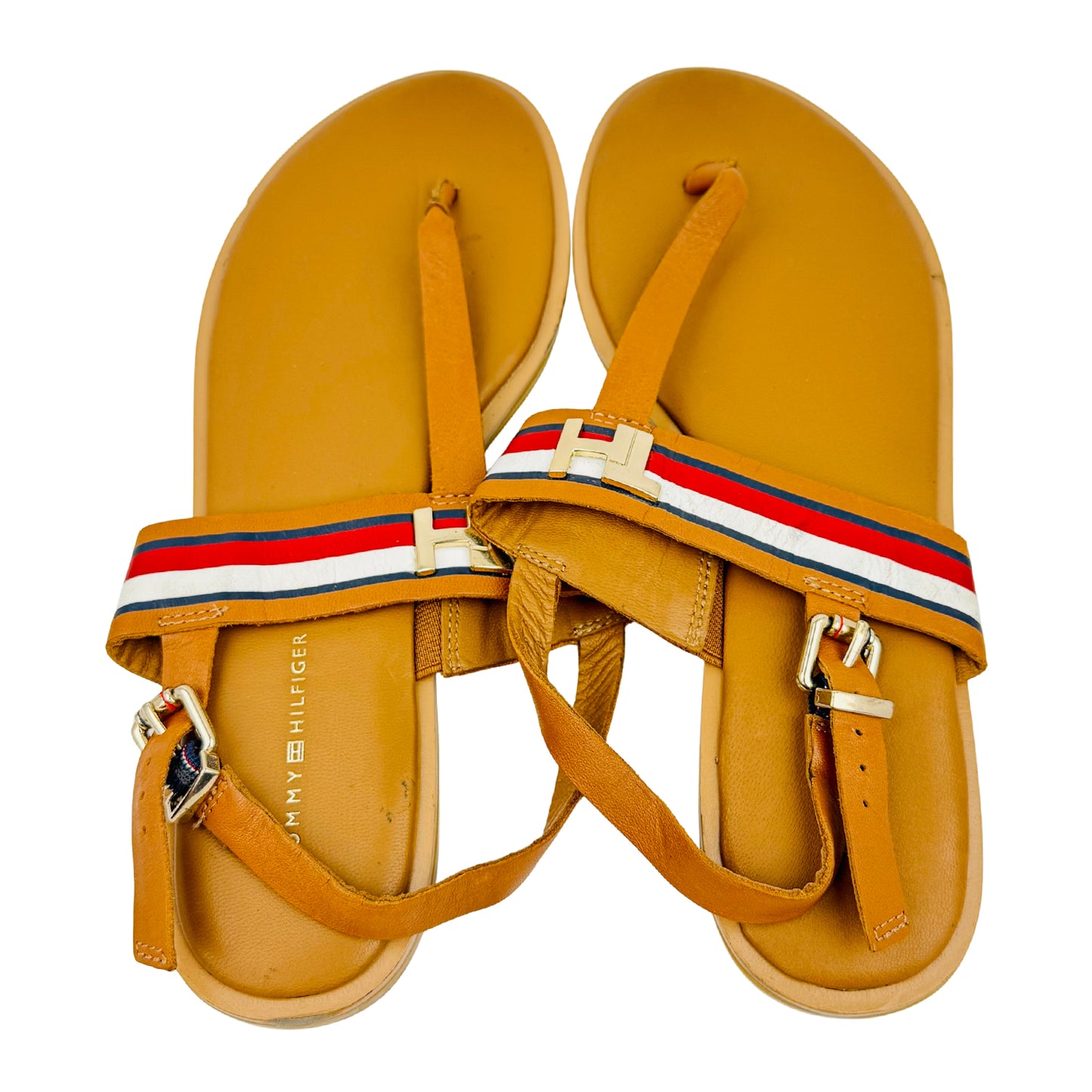 Tommy Hilfiger Corporate Flat Sandals (Size 41)