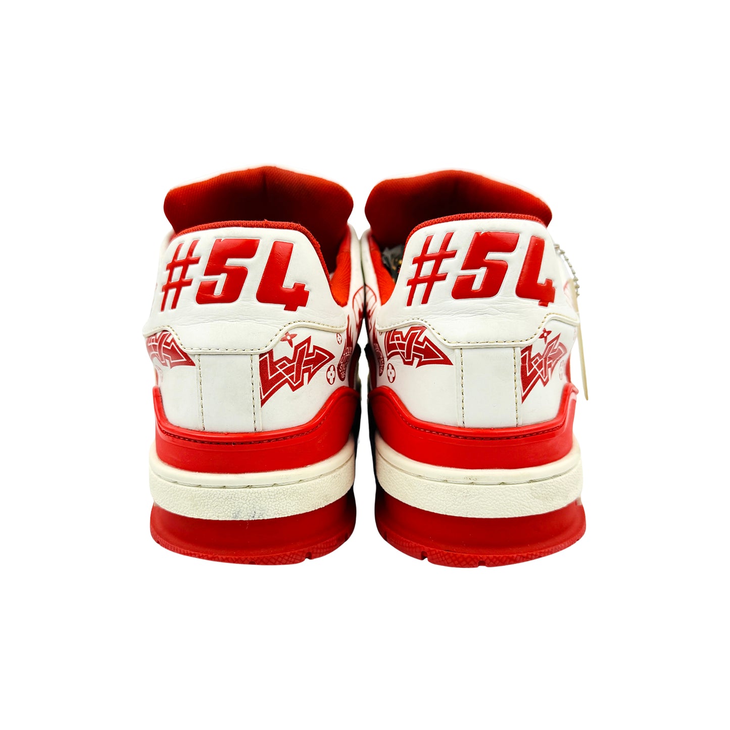 Louis Vuitton LV Trainer 'Red Graffiti' Sneakers (Size 42.5) - 1ACELL
