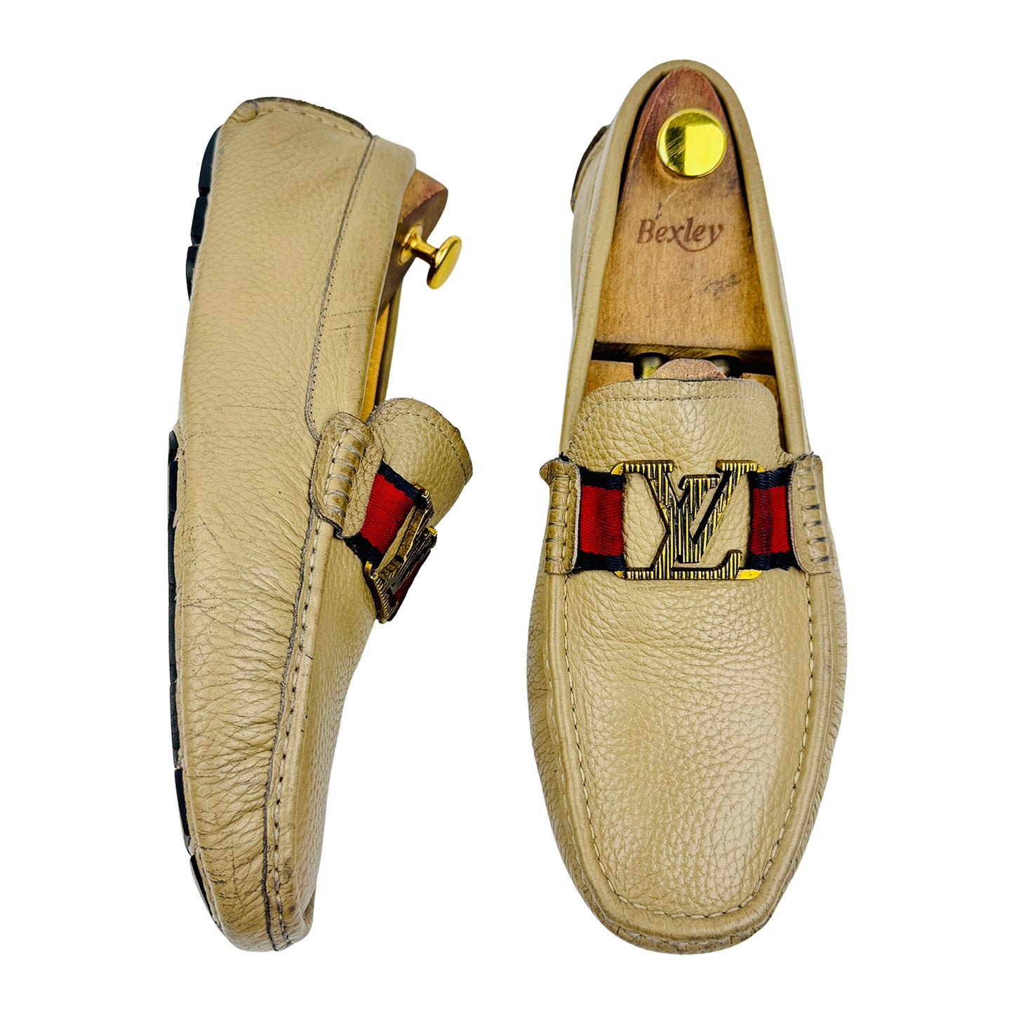 Louis Vuitton Men's Monte Carlo Tan Loafers (Size 42.5/43)