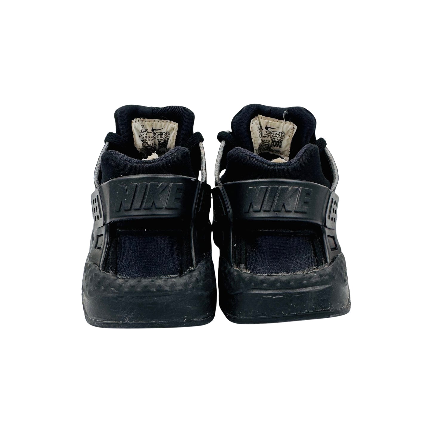 Nike Kid's Huarache Run Black Sneakers (Size 28.5) - 704949-016