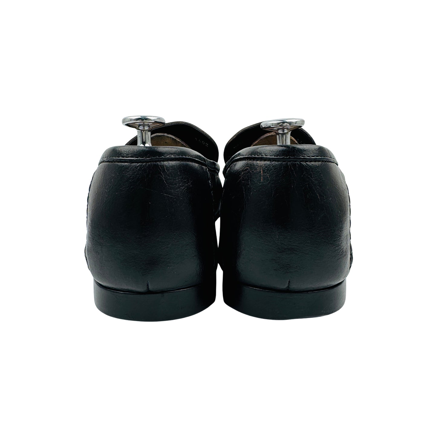 Valentino Men's V-Logo Black Loafers (Size 45/45.5)