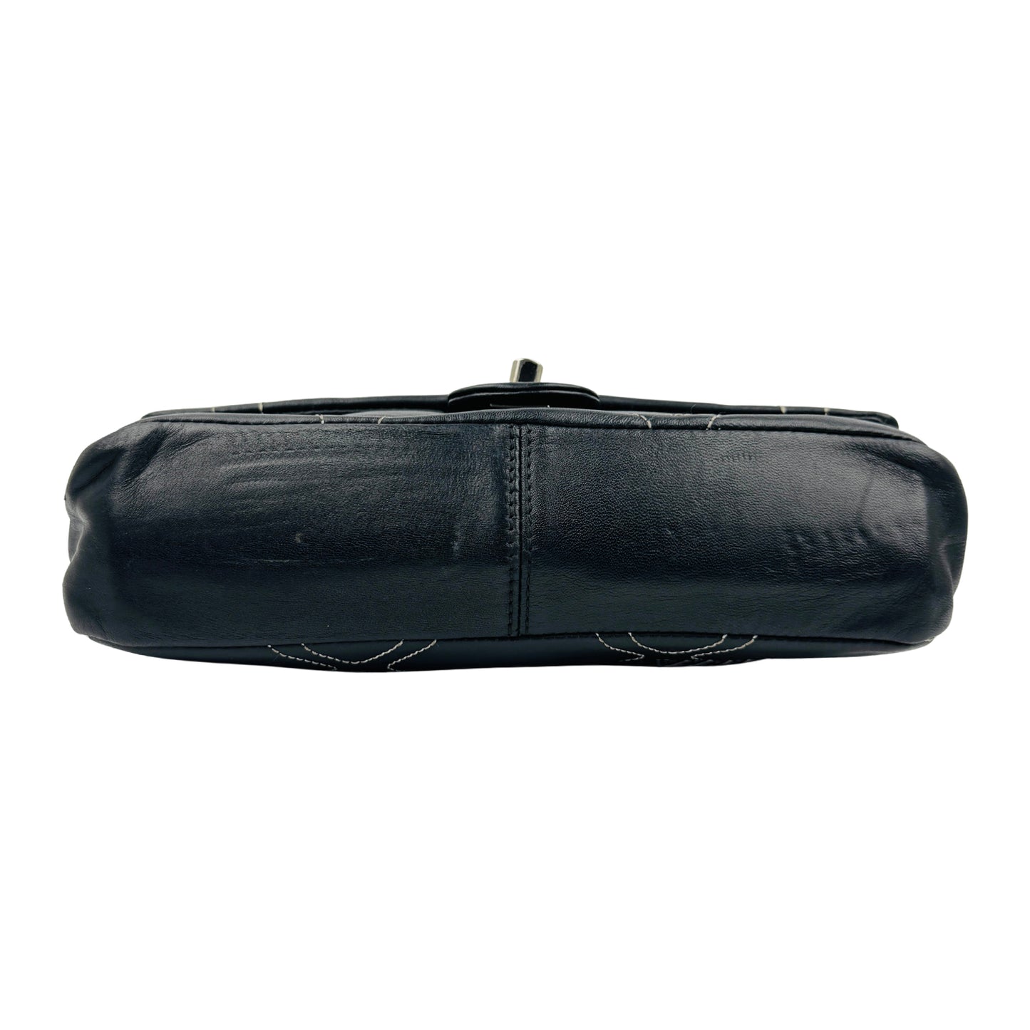 Chanel Ultimate Stitch Black Quilted Leather Flap Bag