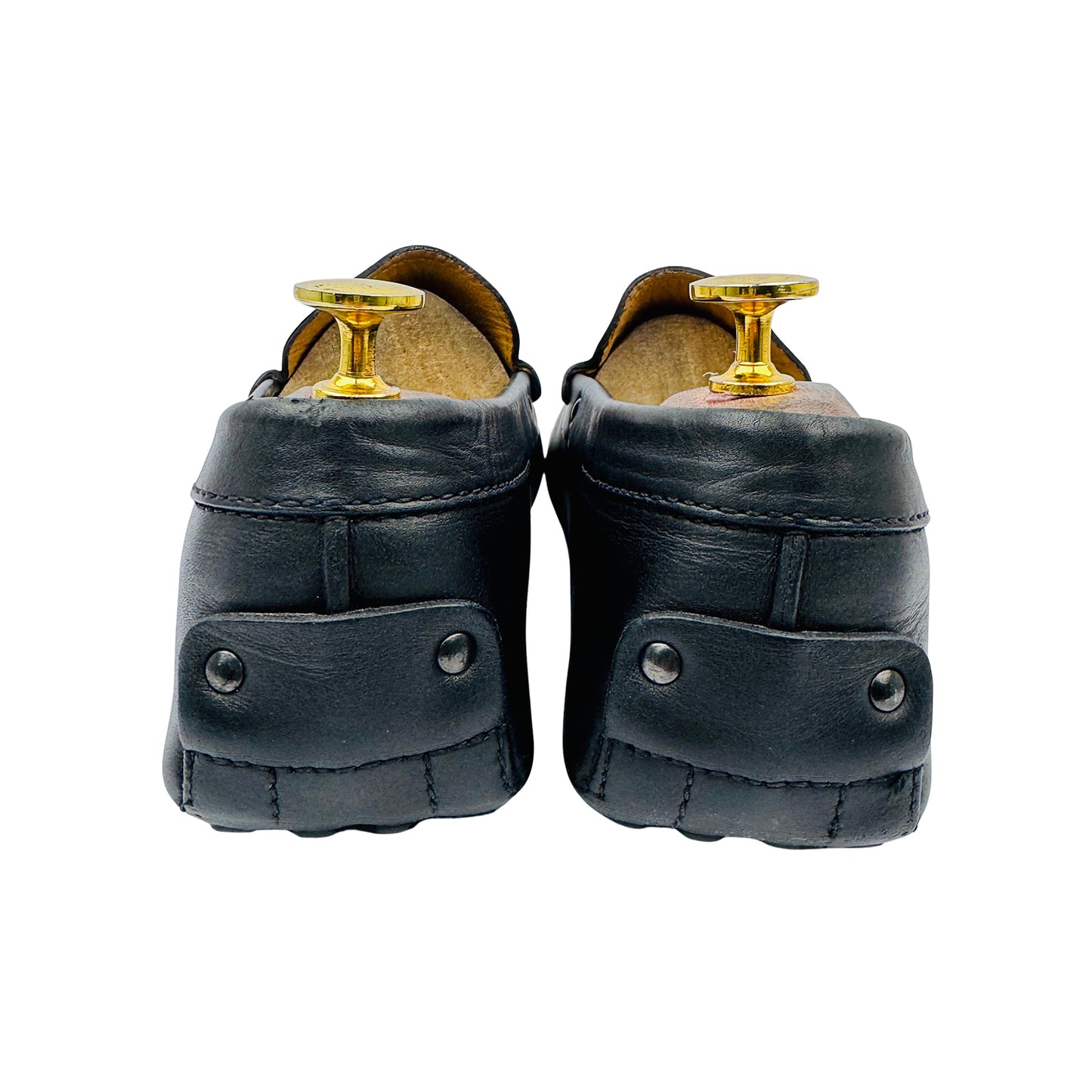 Tods Men's Leather Black Loafers (Size 42.5)