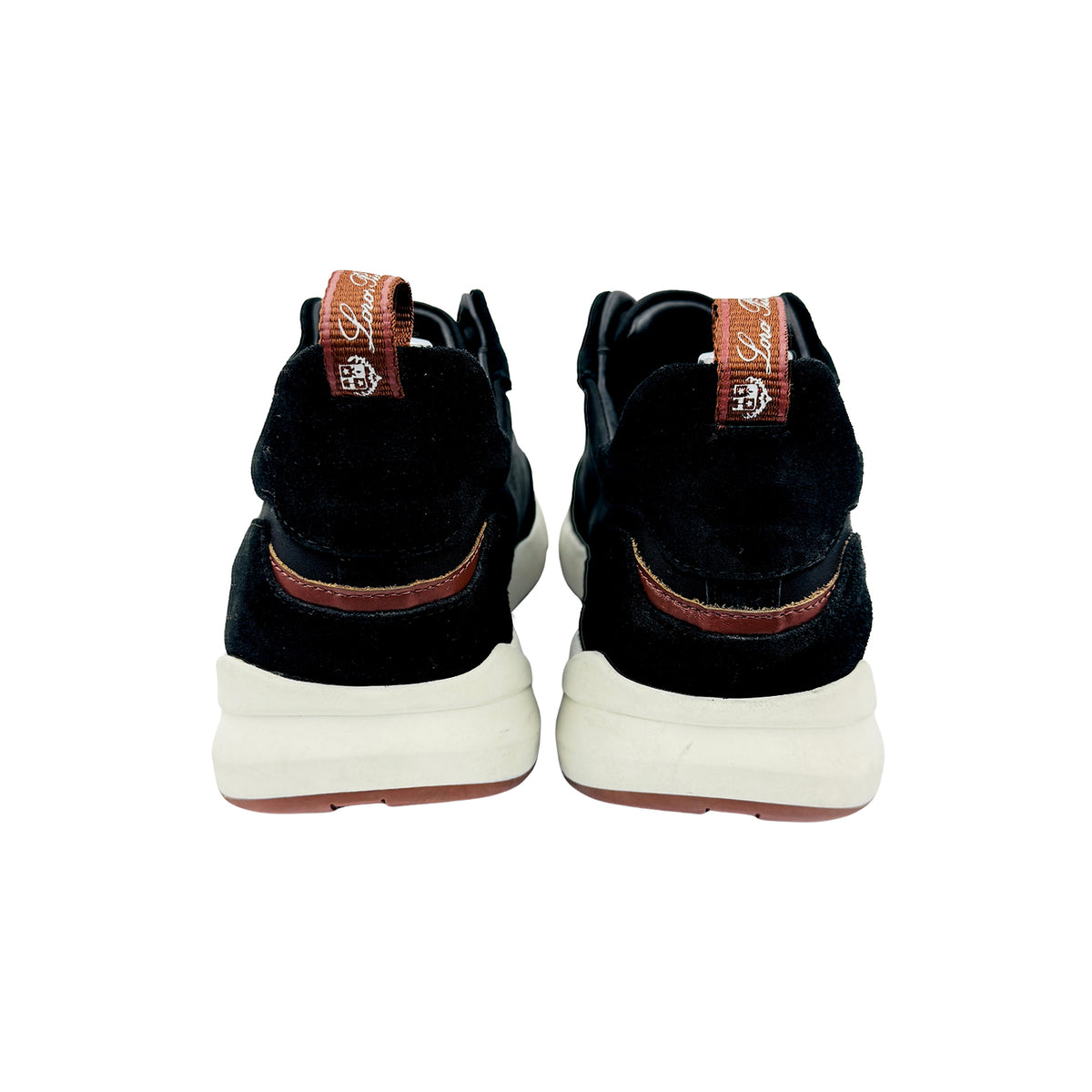 Loro Piana Men's 'Black White' Sneakers (Size 42/42.5)