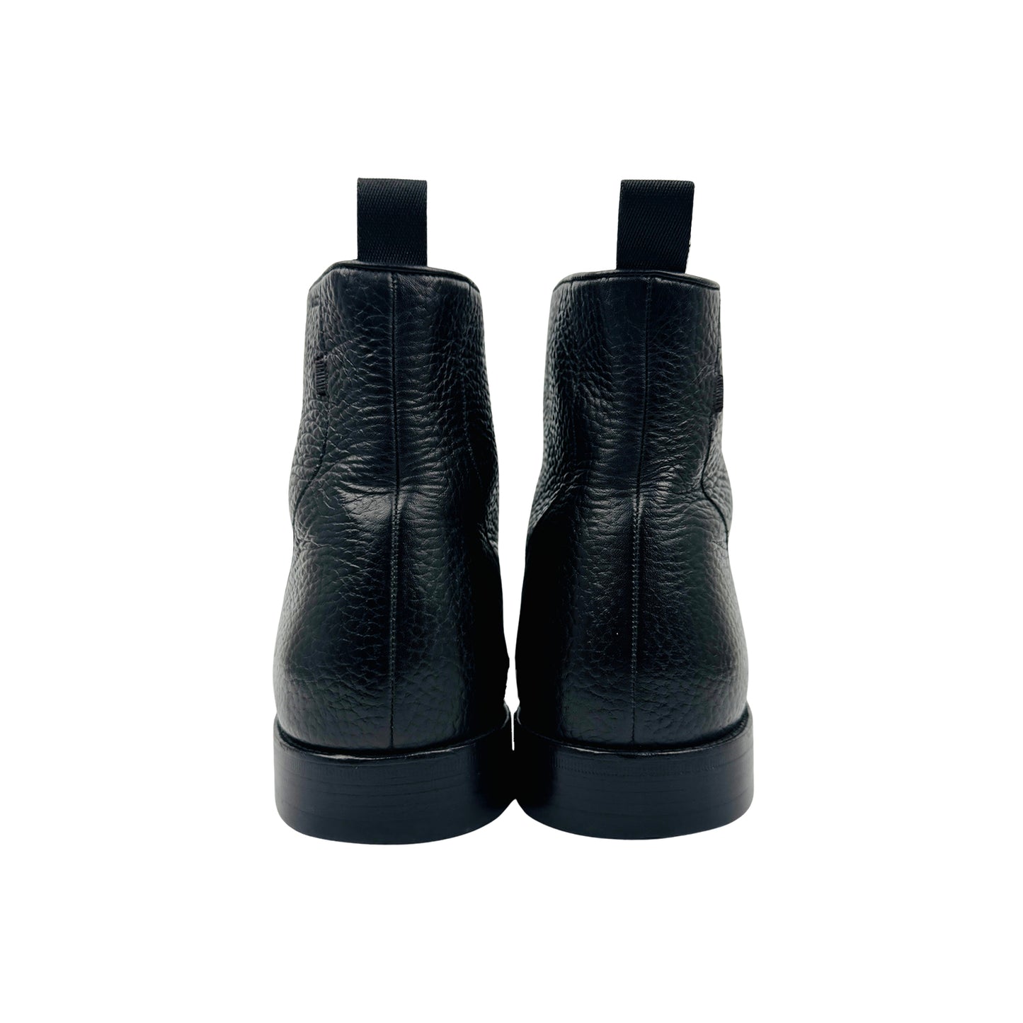 Bally Men's Black Leather Lace-Up Boots (Size 42.5)