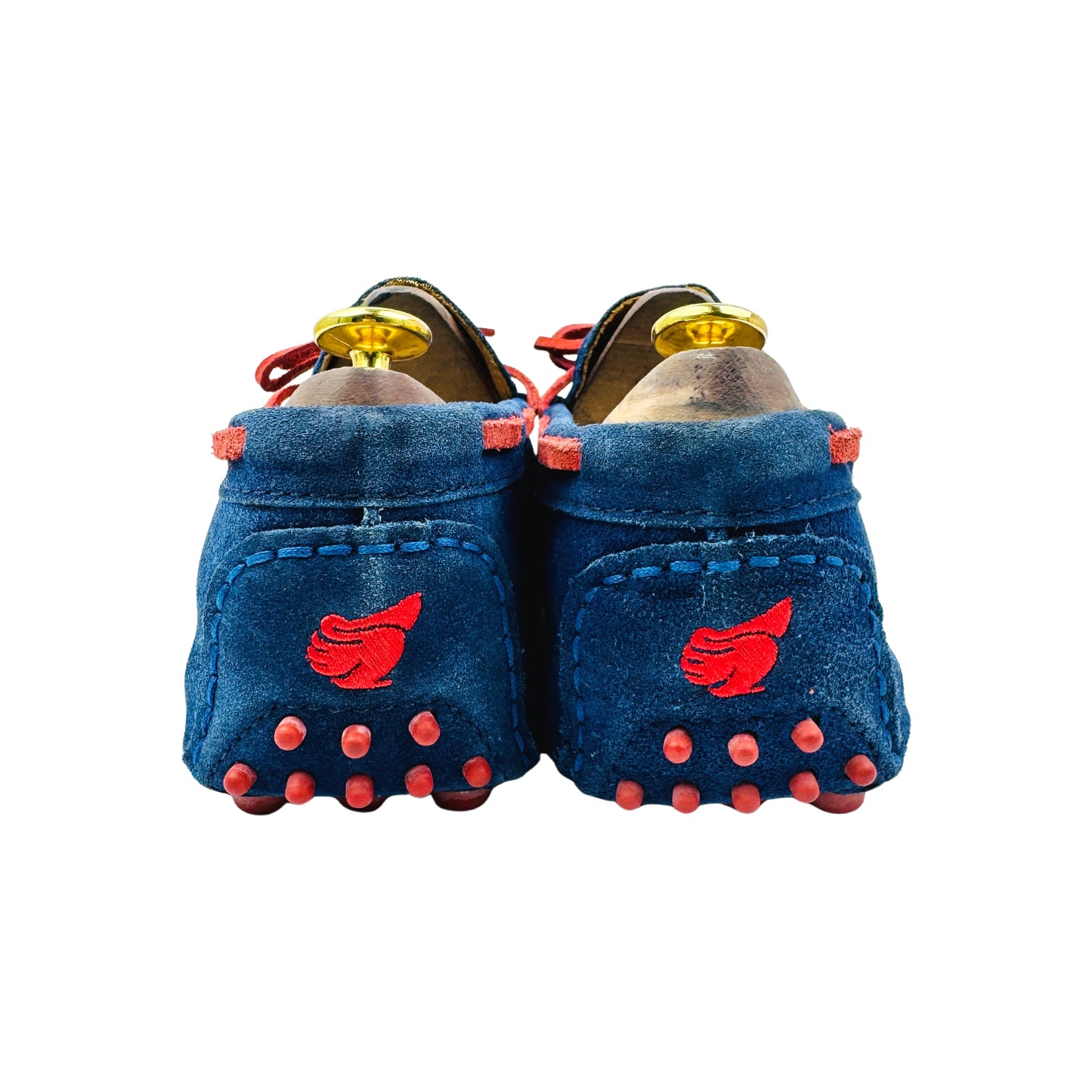 Escape Men's 'Royal Blue' Driving Loafers (Size 43)