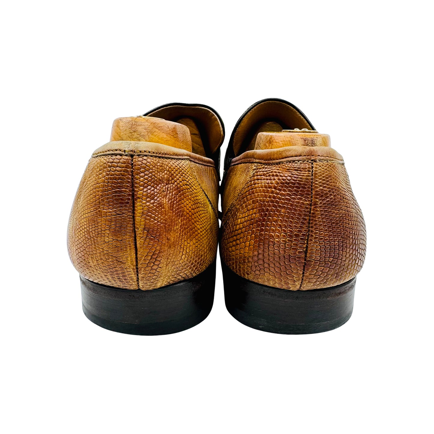 Magnanni Vicente Genuine Lizard Leather Loafers (Size 43/43.5)