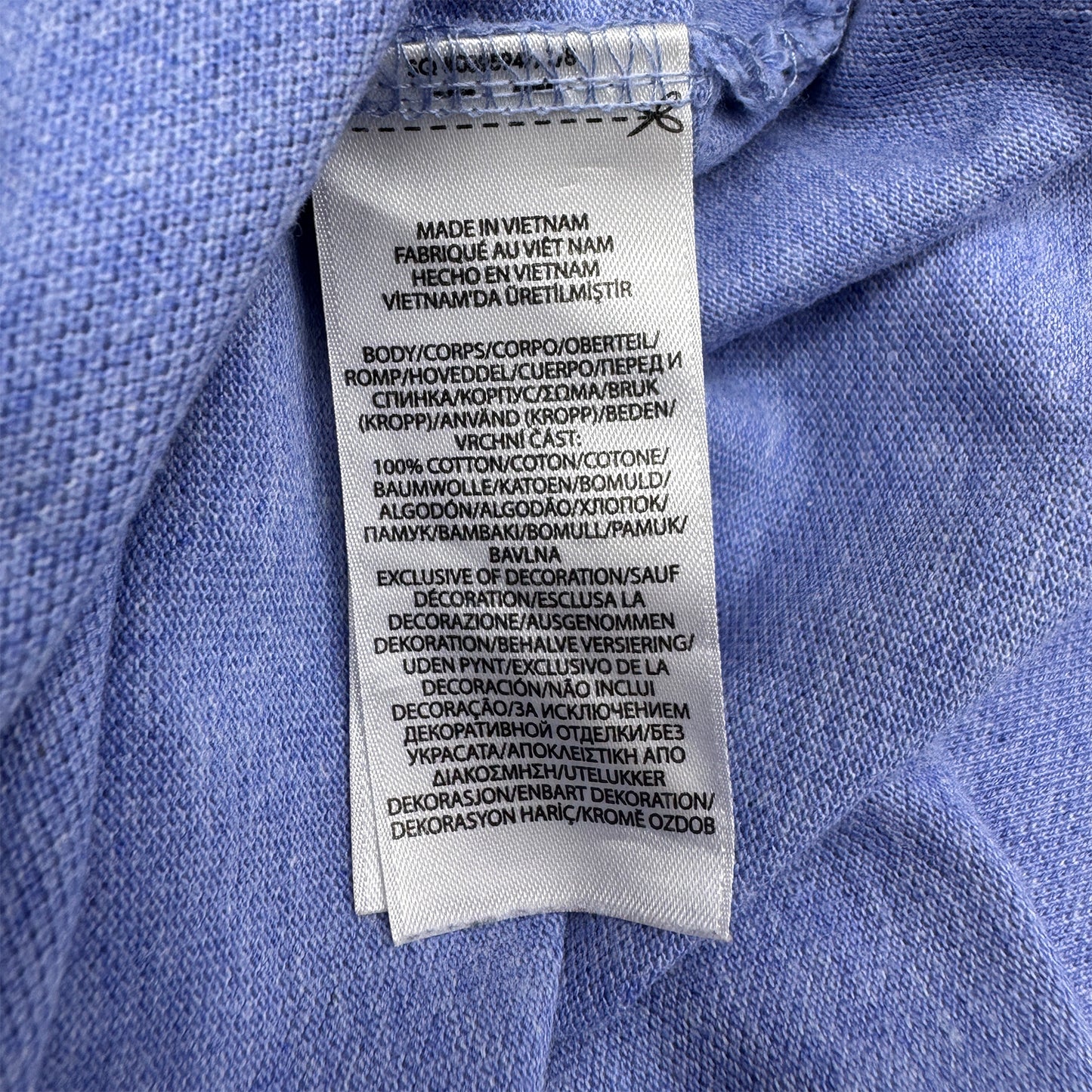 Ralph Lauren Polo Men's Light Blue T-Shirt (Size Small)