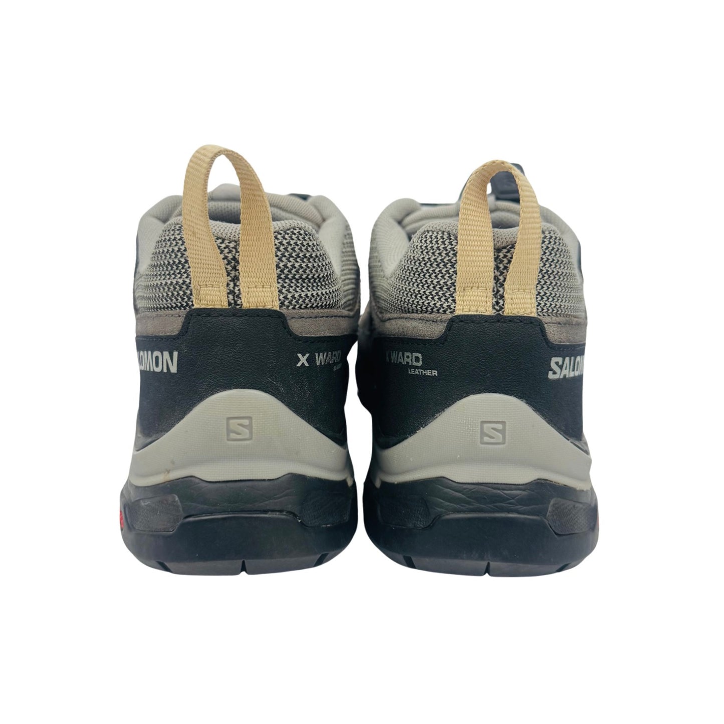 Salomon X Ward Leather Grey Shoes (Size 40.5) - 471824