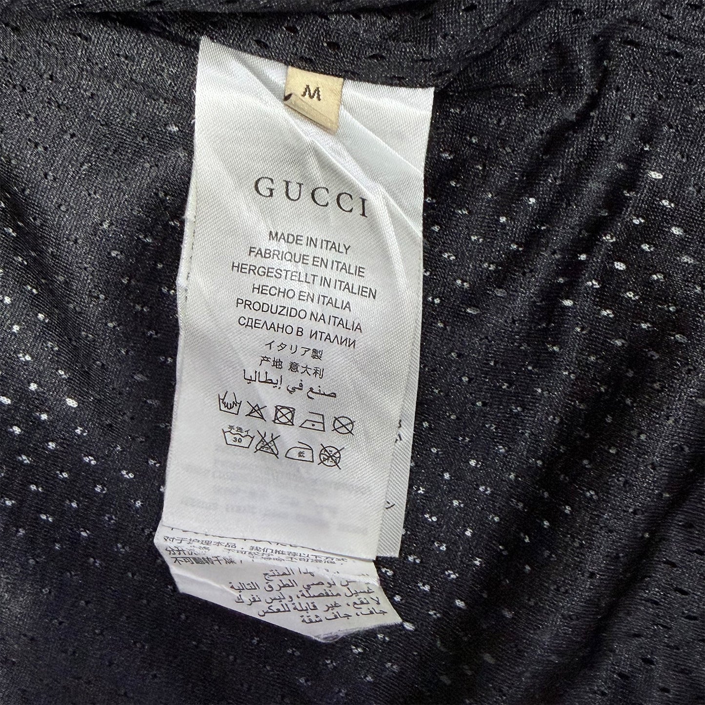 Gucci Logo-Jacquard Tech Track Jacket (Size Large)