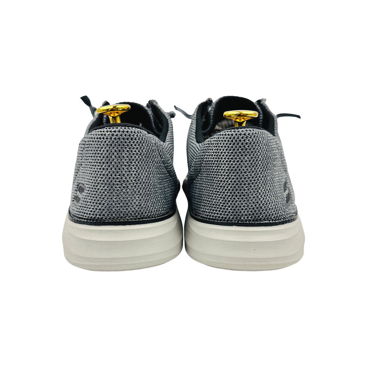 Skechers S Sport Charcoal Grey Shoes (Size 40.5)