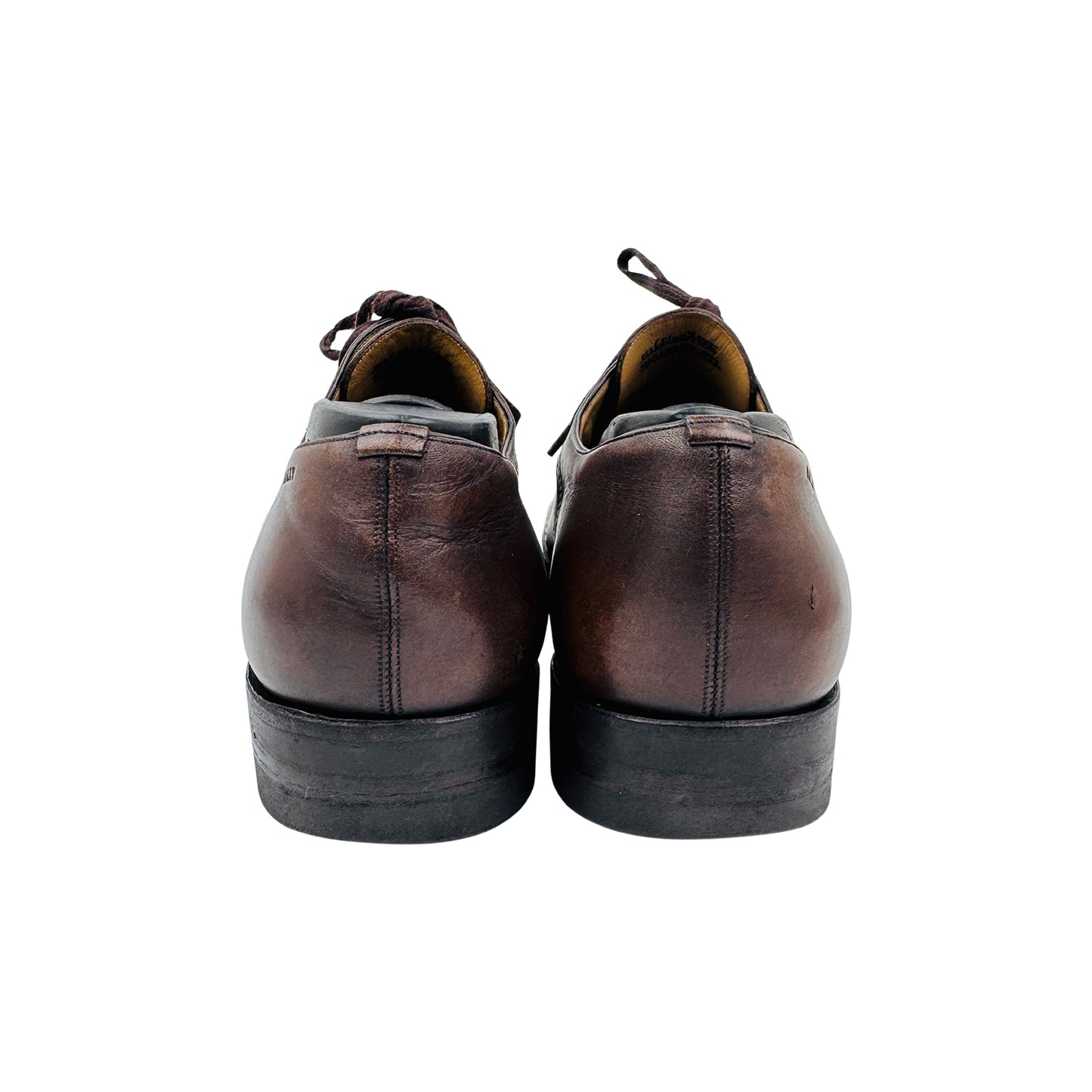 Bally Men's Brown Leather Oxford Shoes (Size 41/41.5)