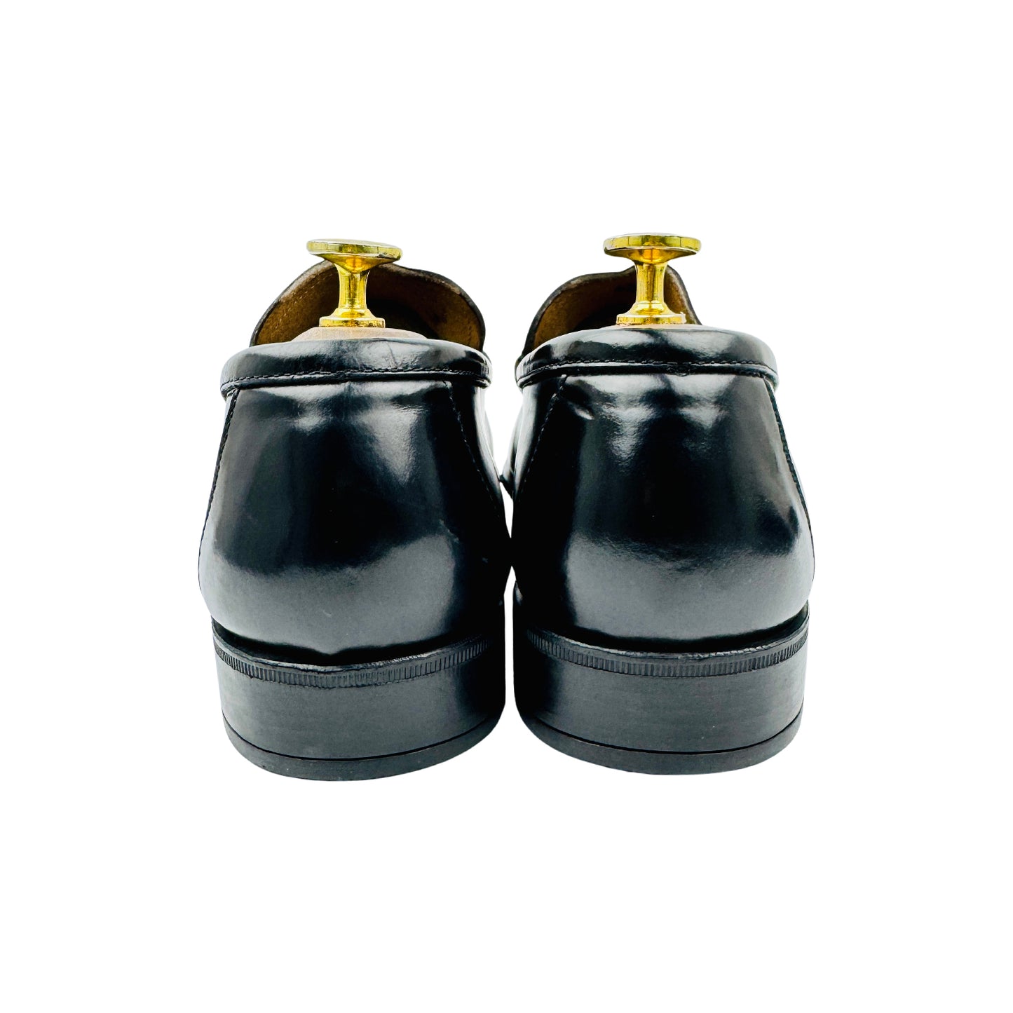 Emidio Tucci Men's Black Leather Loafers (Size 42.5)