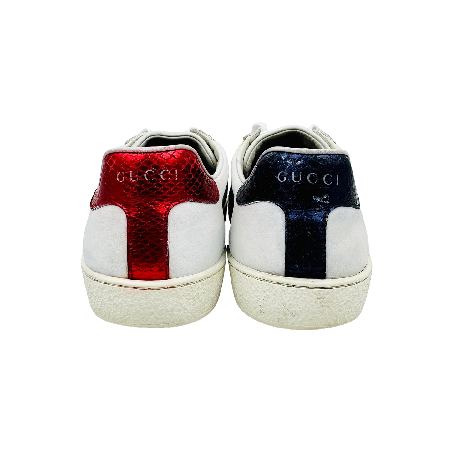 Gucci Ace White Leather Sneakers (Size 42) - 478190