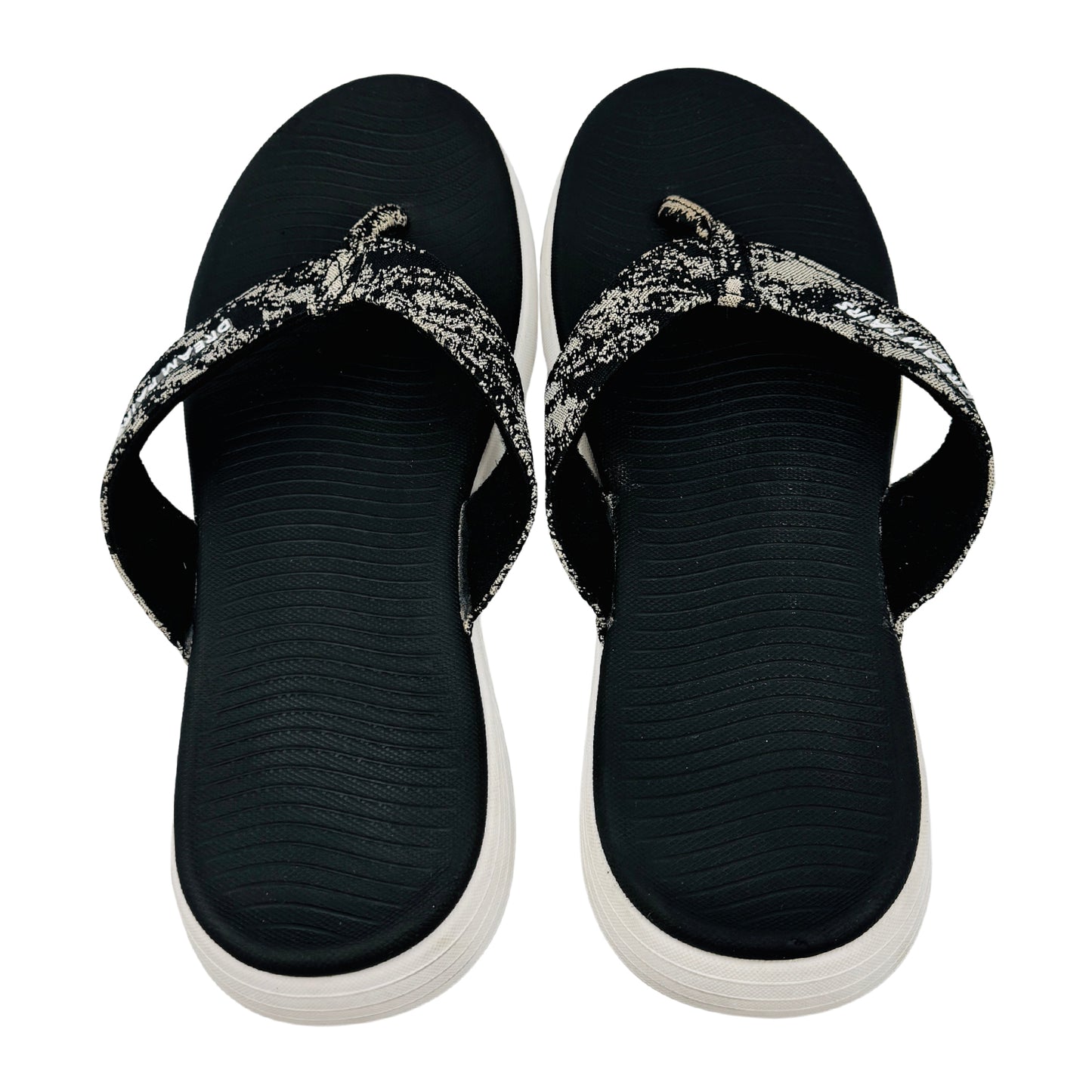 Dream Pairs Men's Black Flip Flops (Size 45) - SDFF2223M