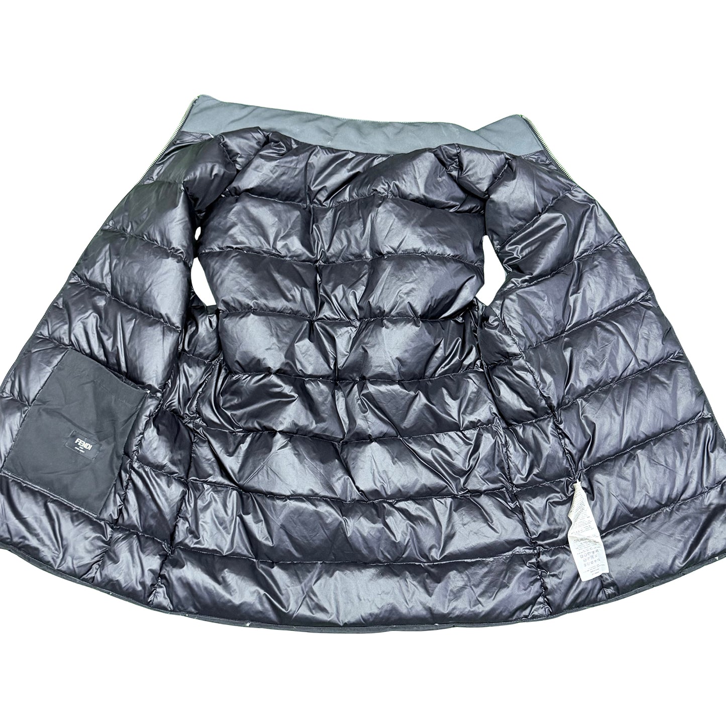 FENDI Monster Eye Reversible Puffer Vest (Size Medium)