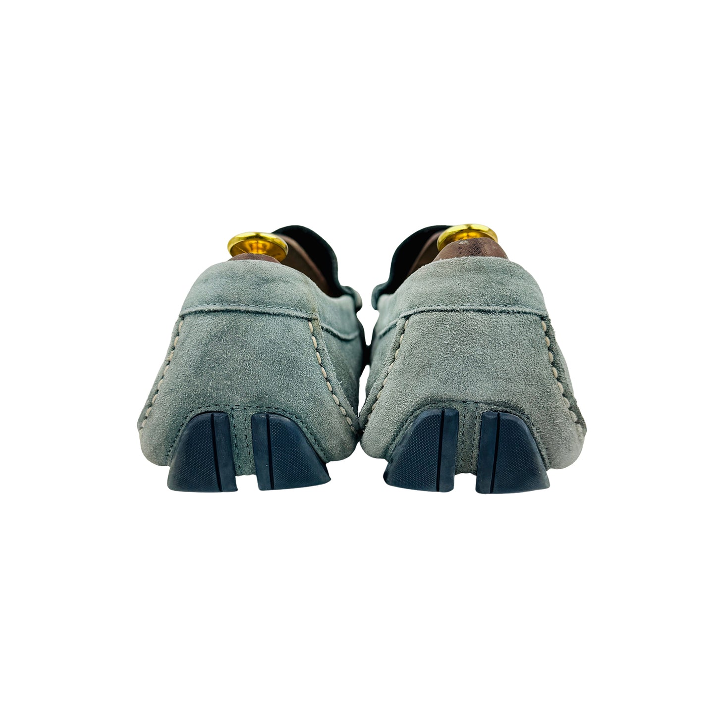 Salvatore Ferragamo 'Sage Green' Penny Loafers (Size 42.5)