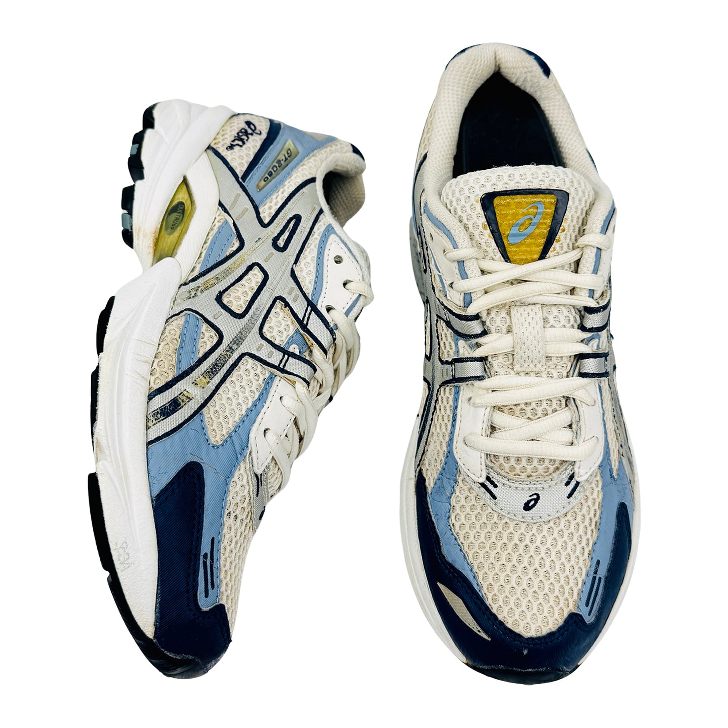 ASICS GT 2090 'White Grey' Shoes (Size 40) - TN454