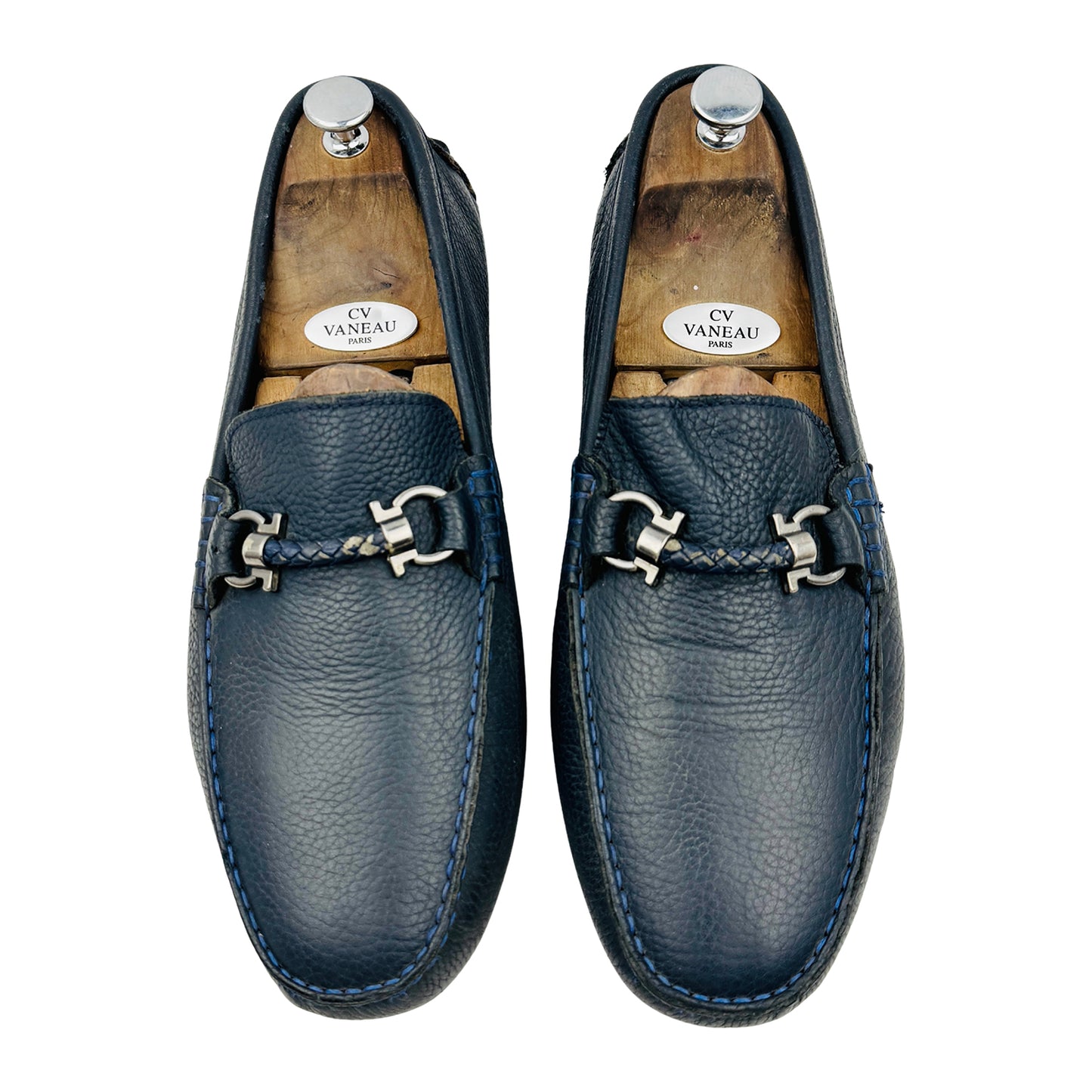 Salvatore Ferragamo Parigi Gancini Bit Loafers (Size 44/44.5)