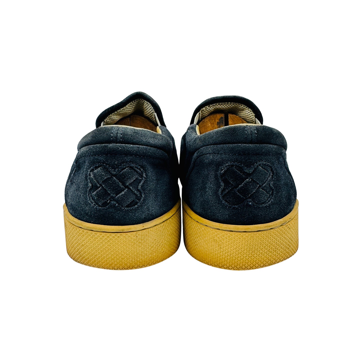 Bottega Veneta Navy Blue Suede Shoes (Size 41/41.5)