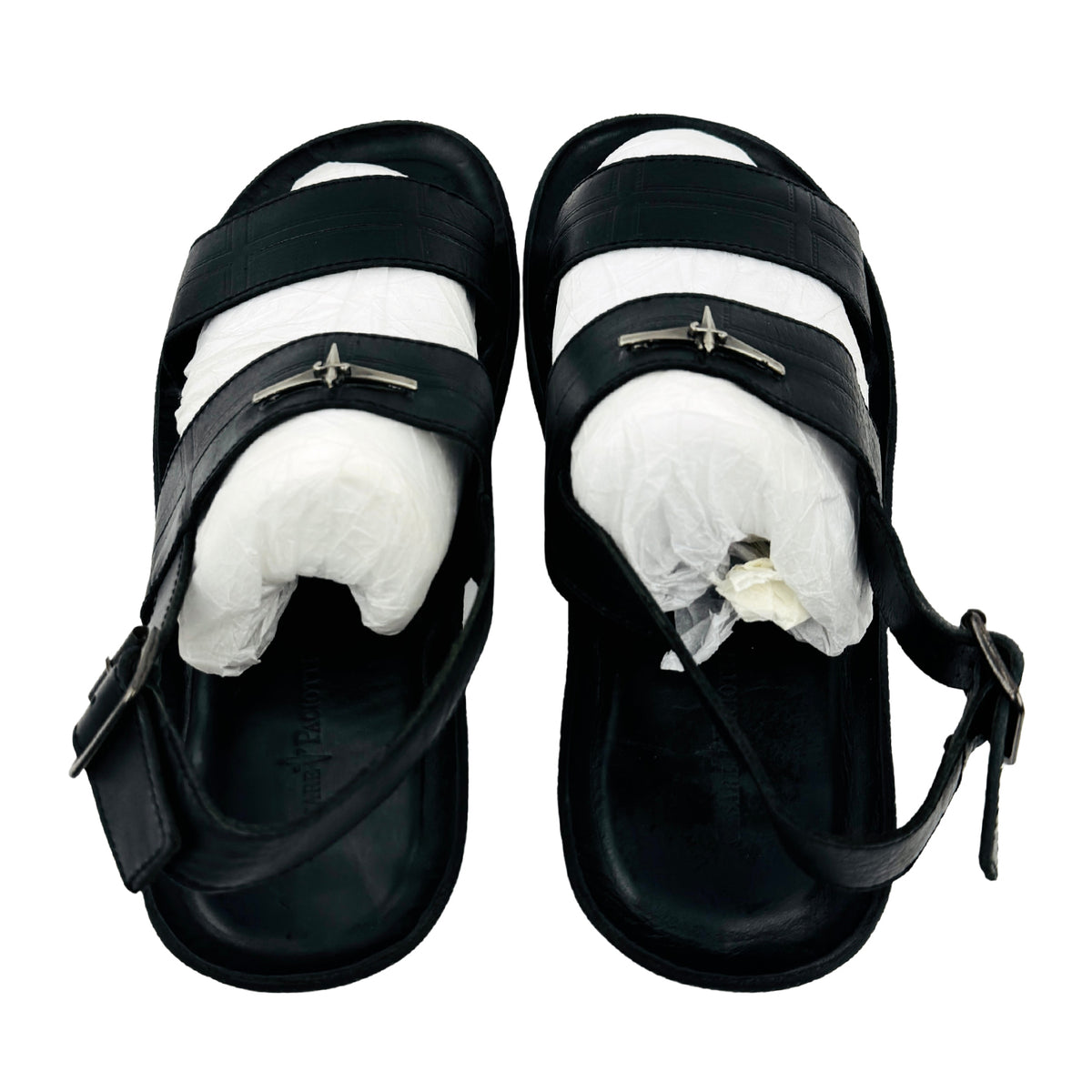 Cesare Paciotti Double-Strap Slingback Sandals (Size 42.5/43)