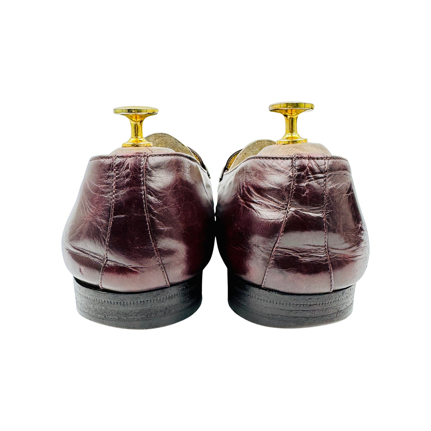 Salvatore Ferragamo Men's Brown Leather Loafers (Size 43)
