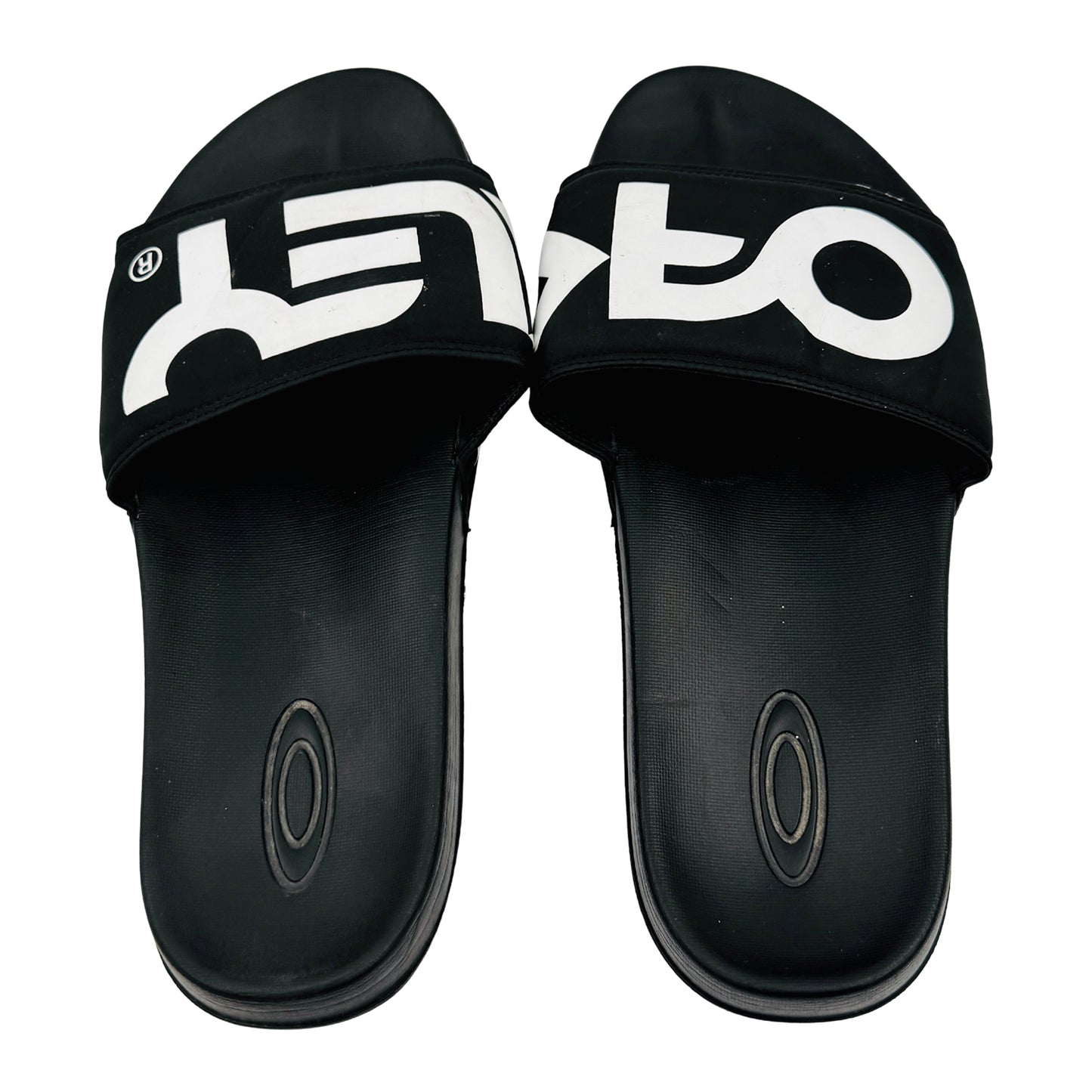 Oakley Men's B1B 2.0 Black Slides (Size 44)