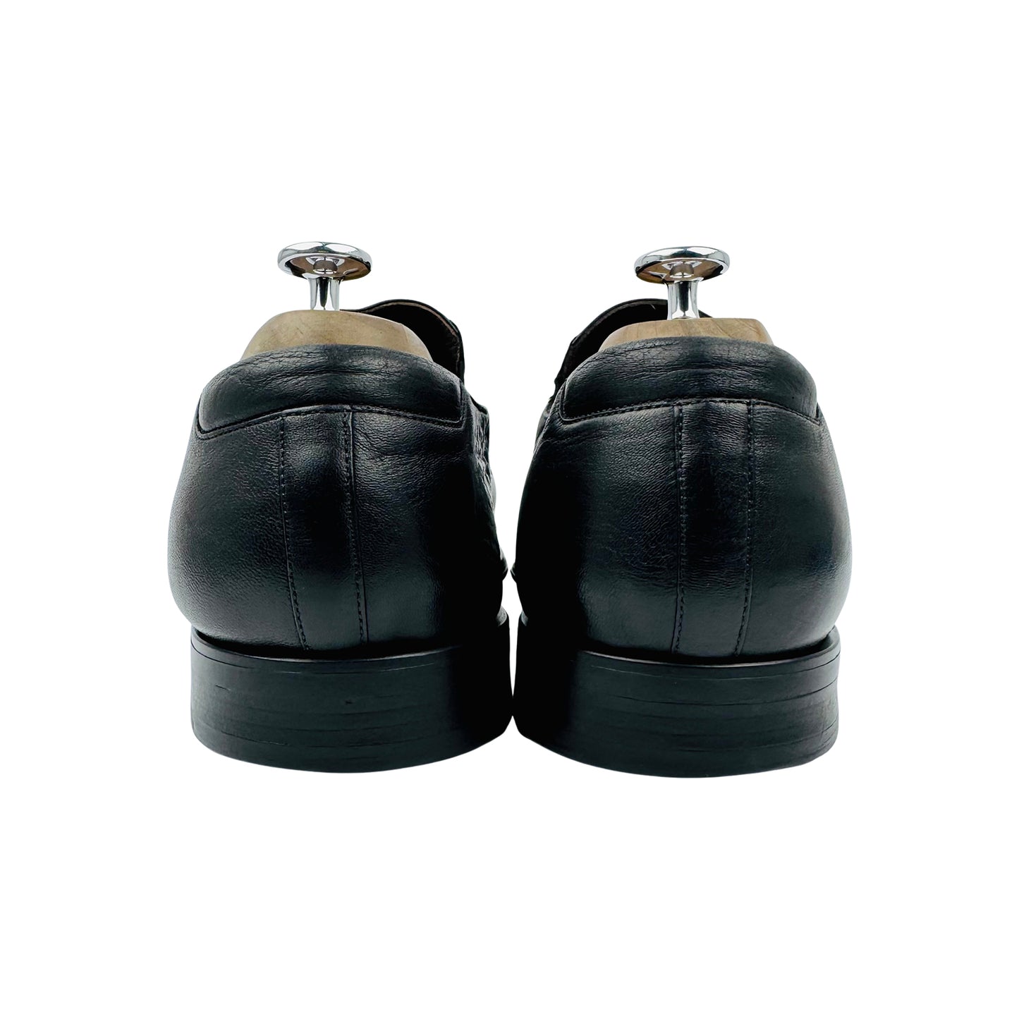 Magnanni Miengo Black Leather Loafers (Size 44.5/45) - 17165