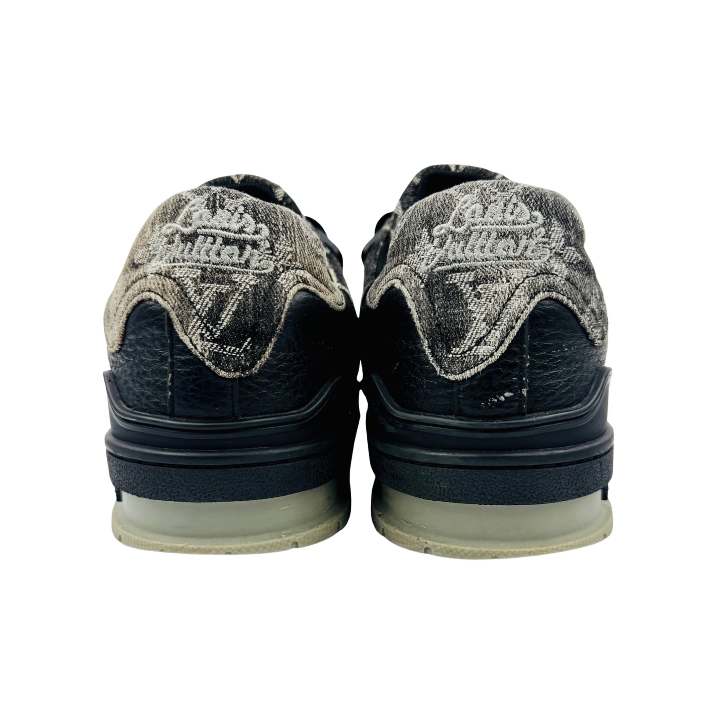 Louis Vuitton LV Monogram Denim Canvas Sneakers (Size 41)