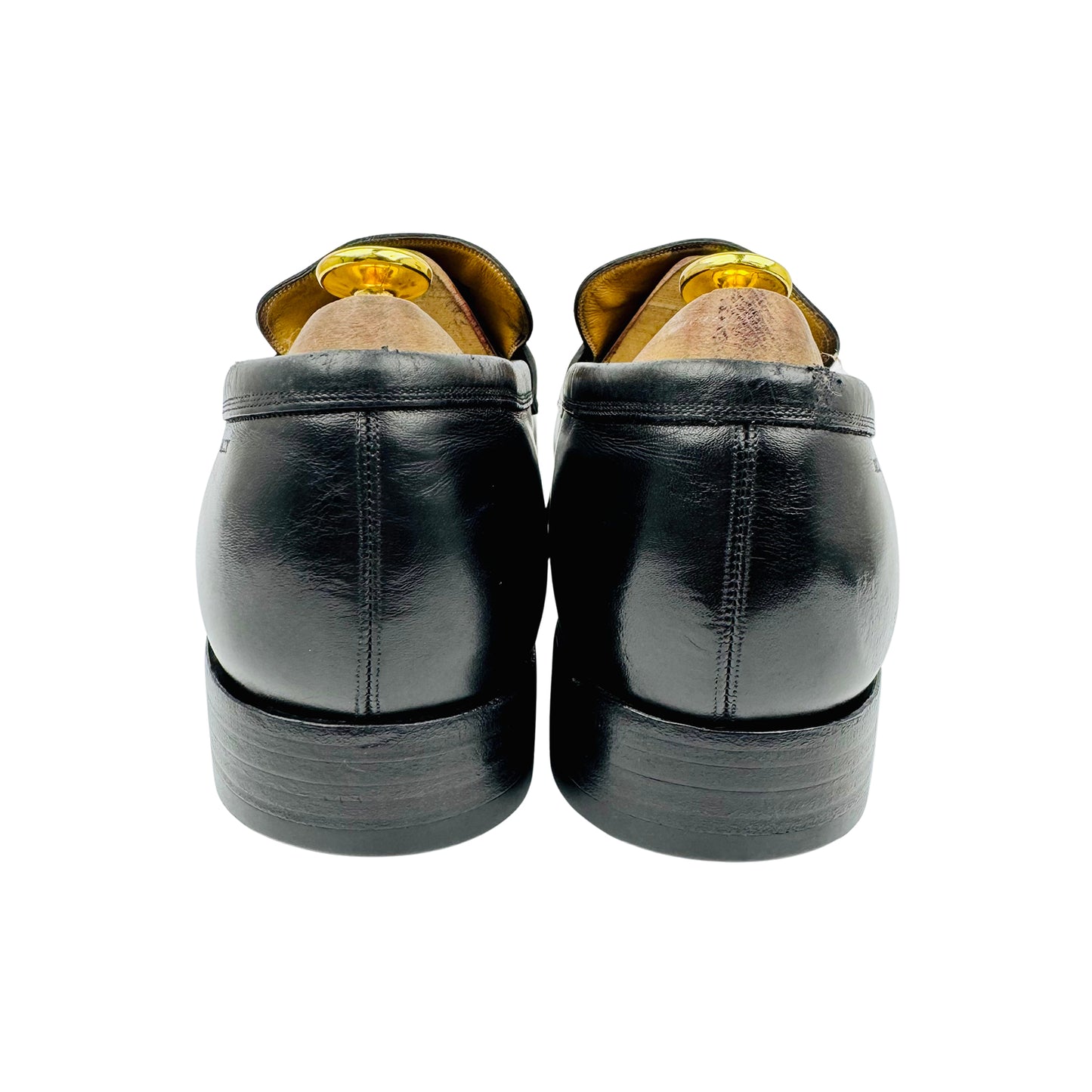 Bally Scarbono Black Leather Loafer (Size 43)